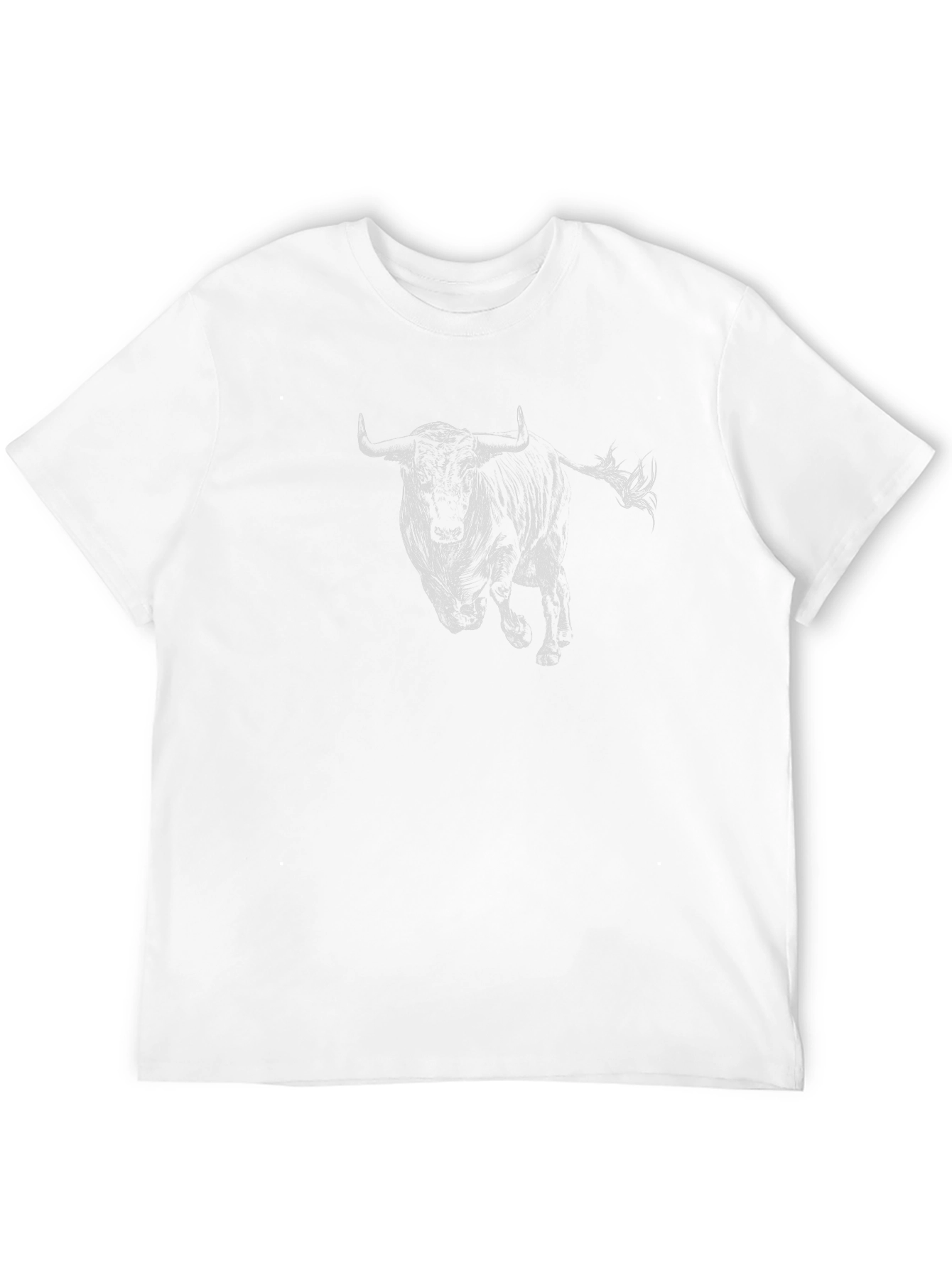 Black Bull Graphic Black T-Shirt - Bold & Stylish view 12