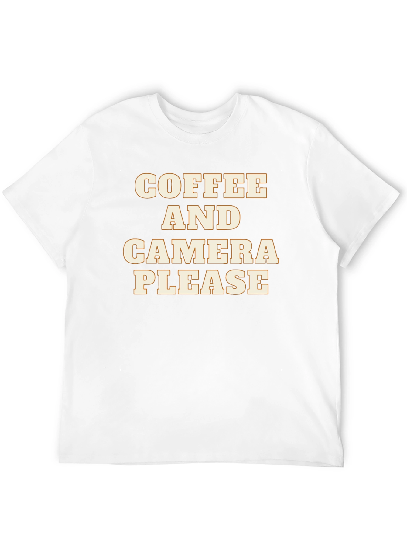 Black Coffee and Camera Please Graphic Tee view 12