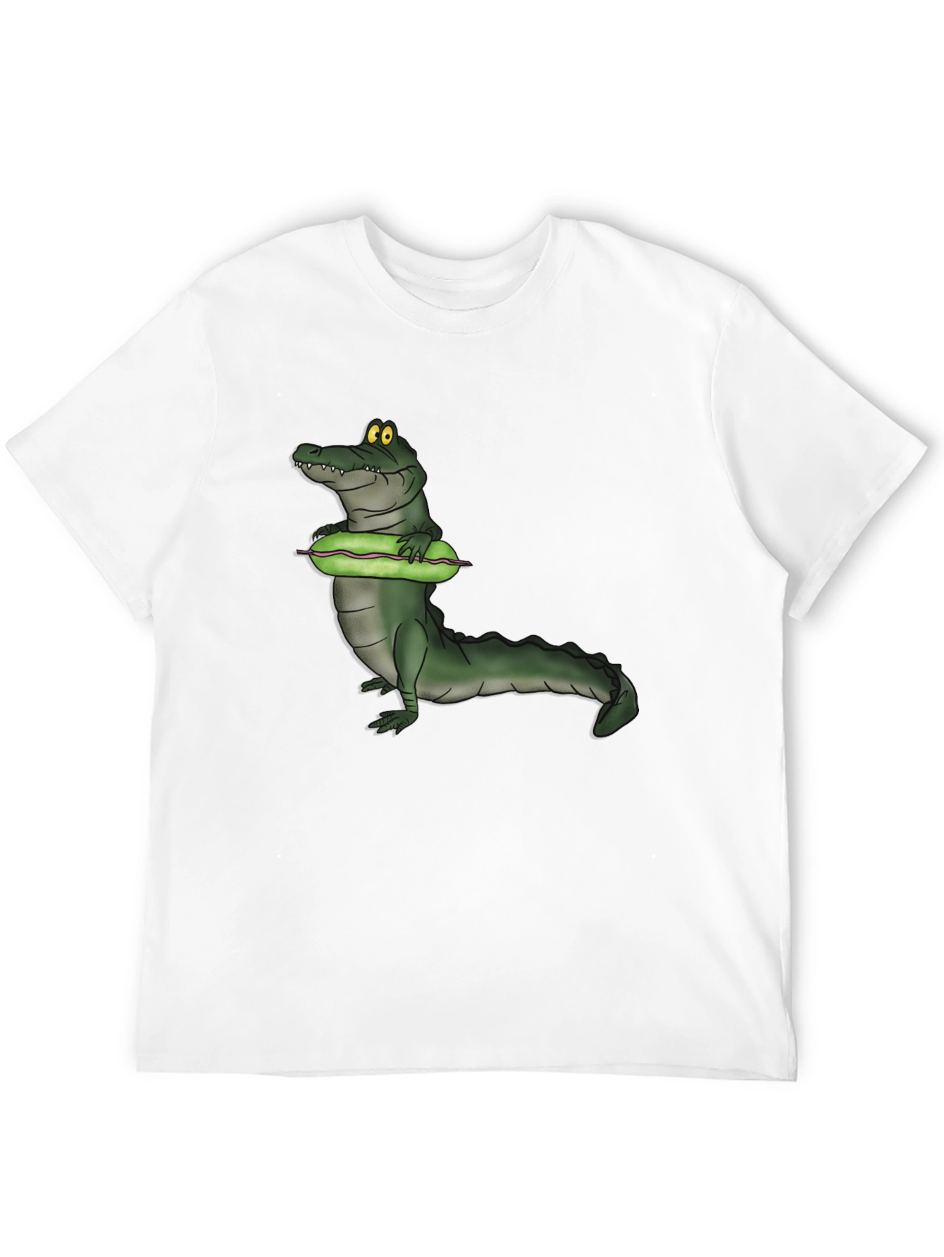Black Crocodile Cucumber T-Shirt - Funny Graphic Tee view 12