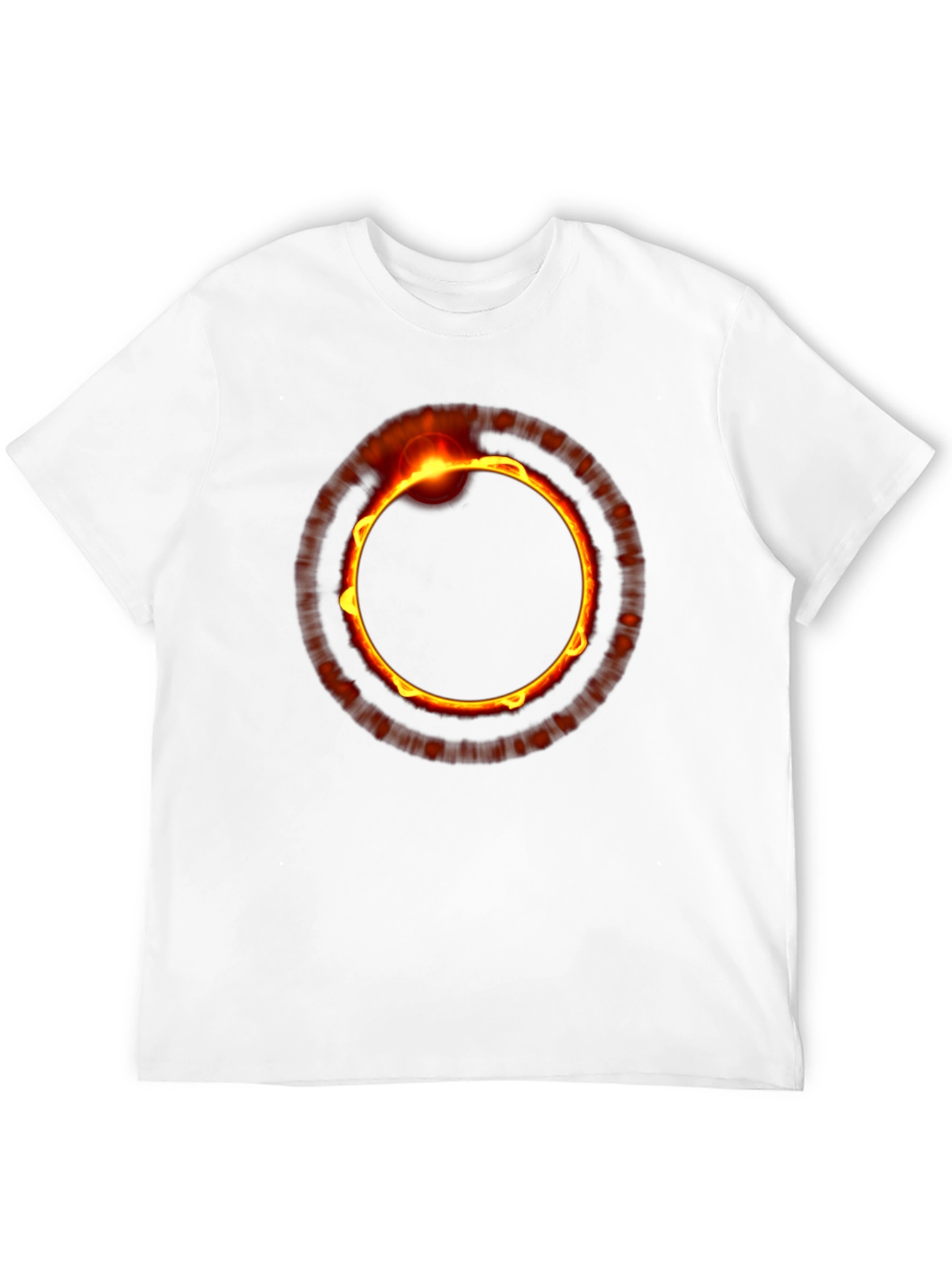 Black Eclipse Graphic Tee - Black Crew Neck view 12