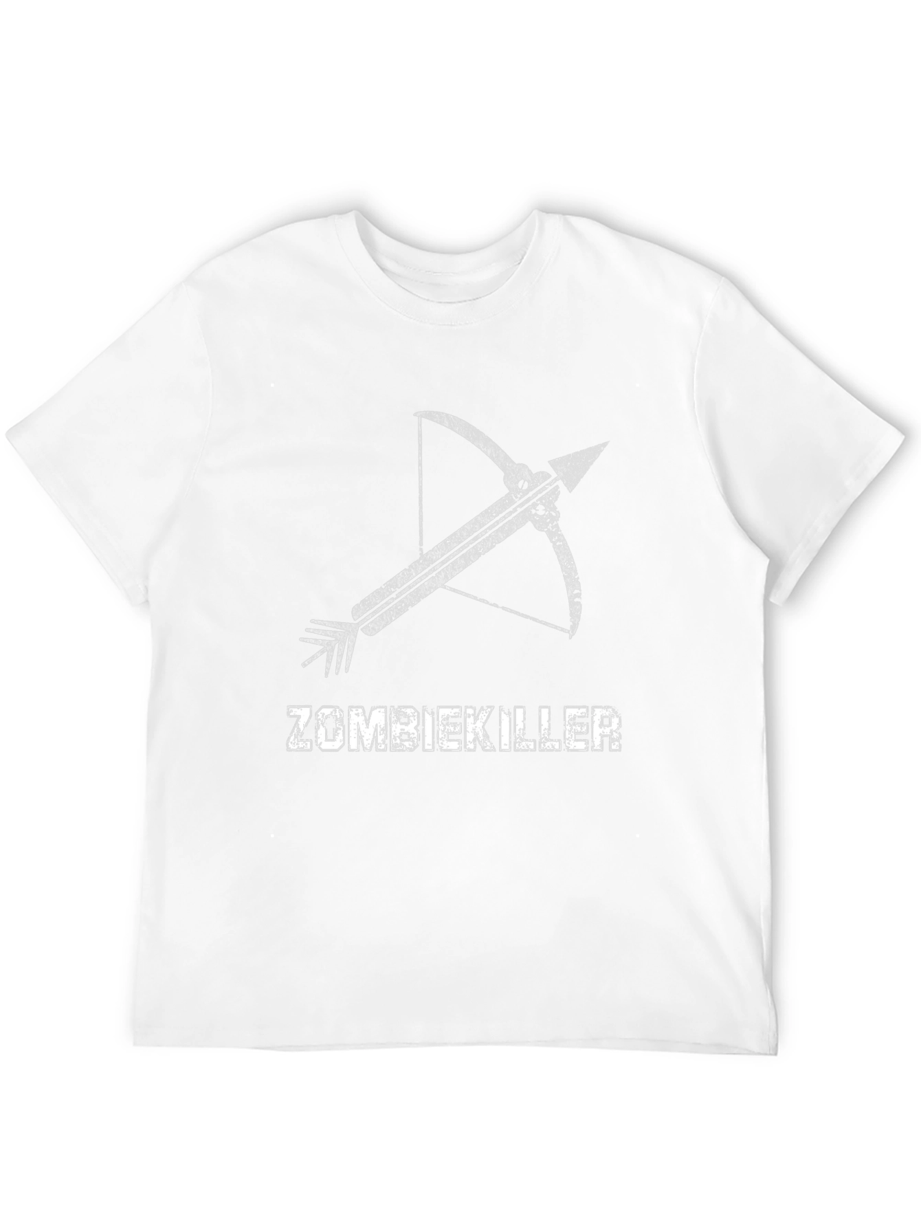 Black Zombie Killer Crossbow T-Shirt - Black view 12