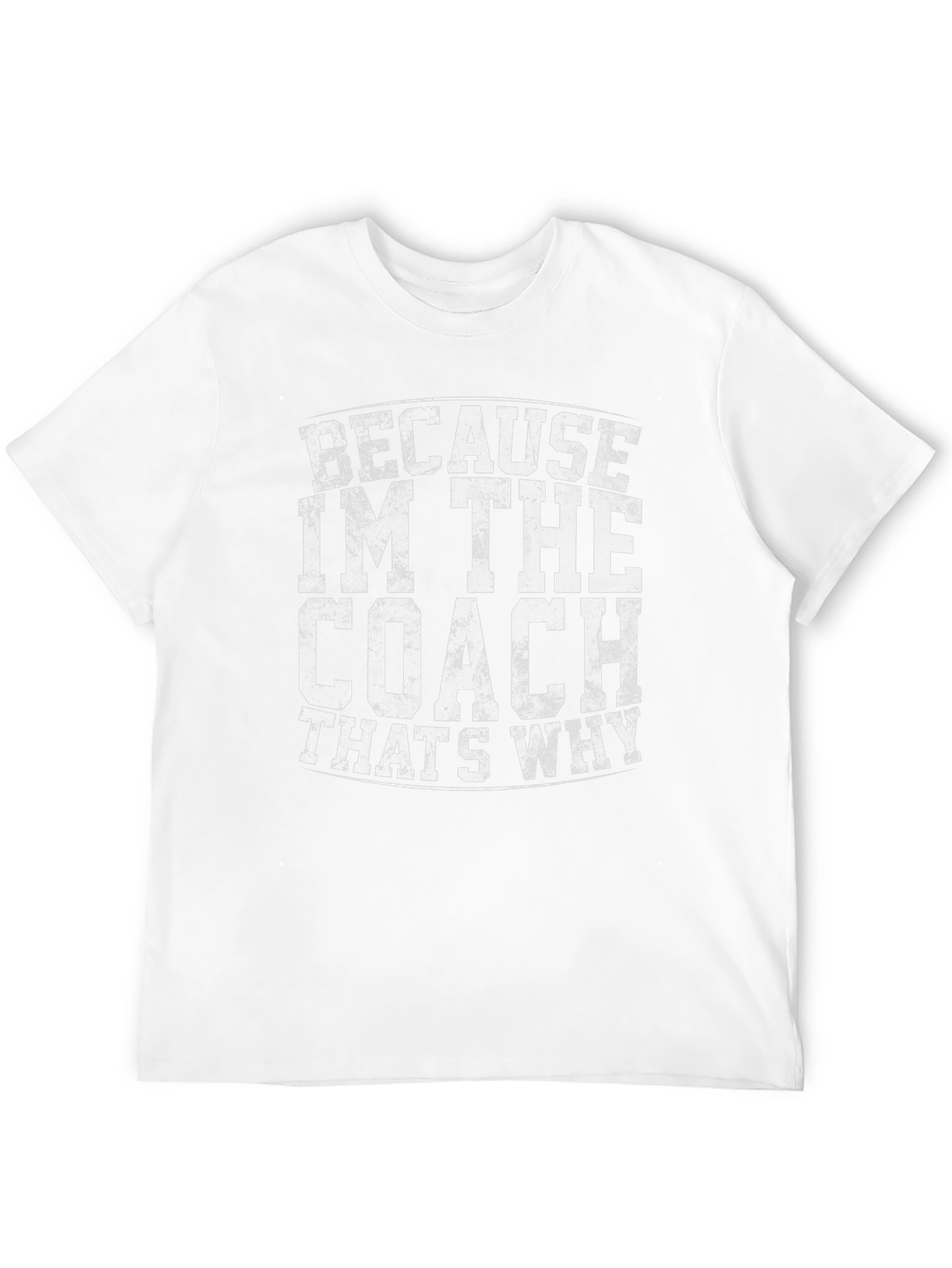 Black Because I'm The Coach T-Shirt view 12