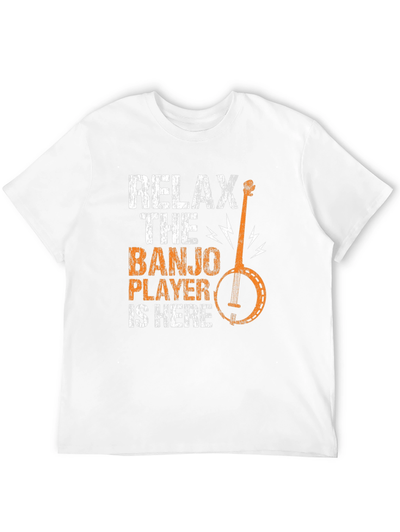 Black Relax The Banjo Player Is Here T-Shirt view 12