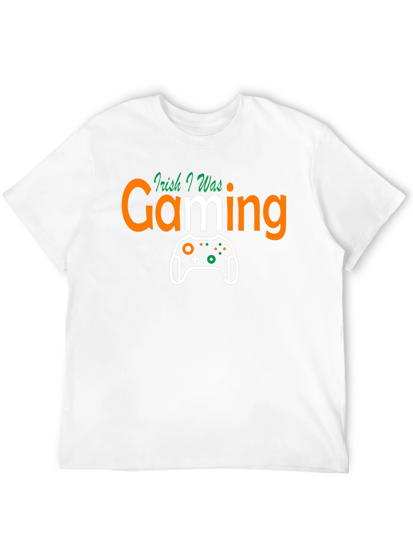 Black Irish I Was Gaming T-Shirt, St. Patrick's Day view 12