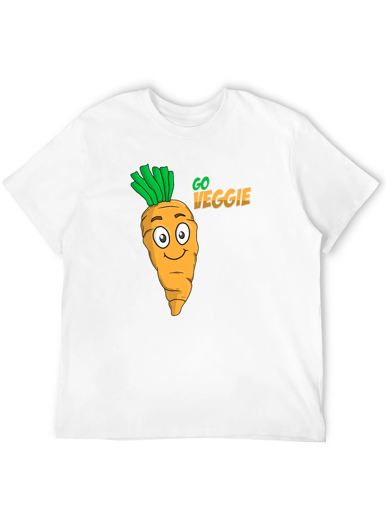 Black Go Veggie Black Graphic Tee view 12