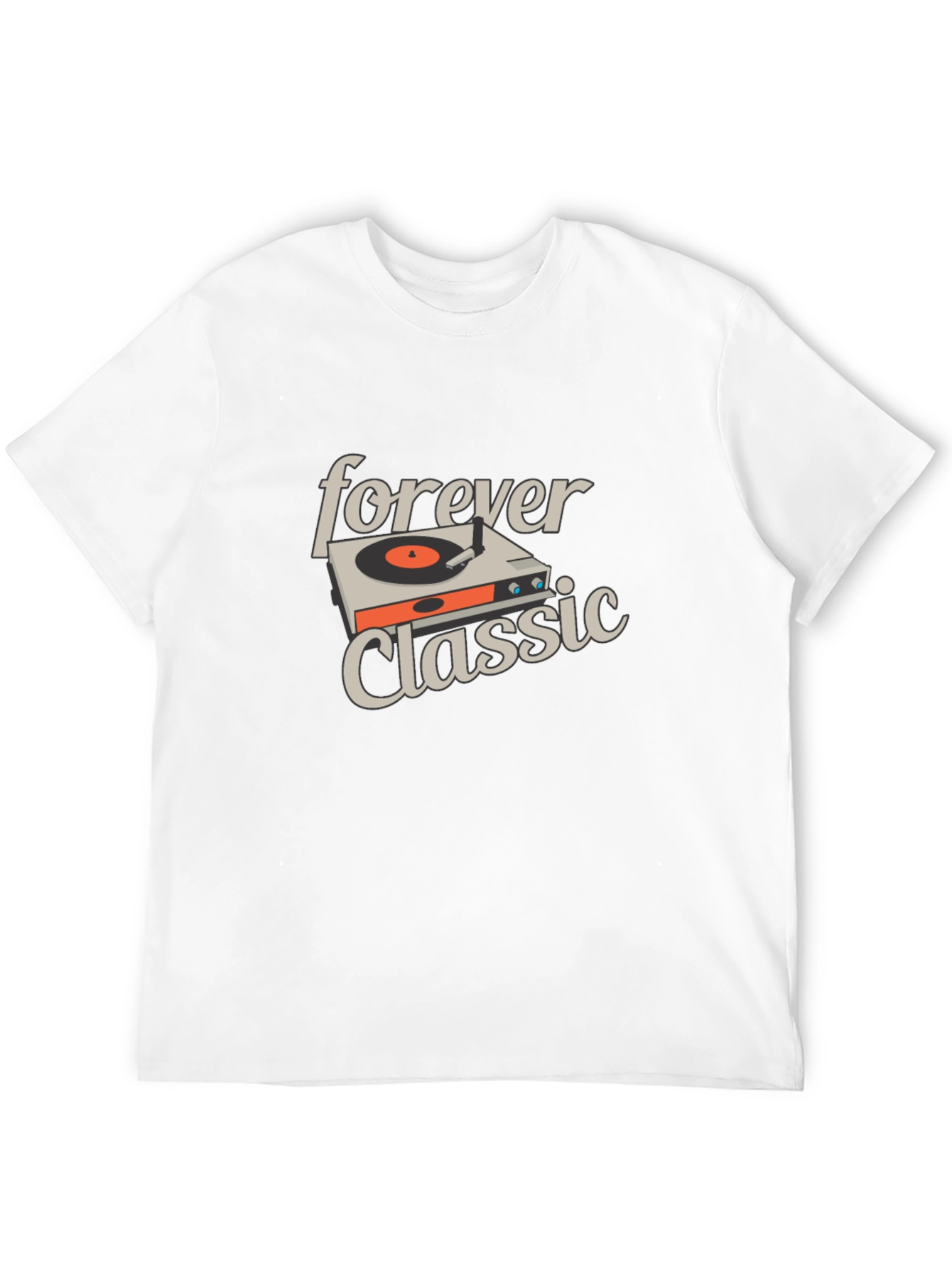 Black Forever Classic Graphic Tee - Music Lover Shirt view 12
