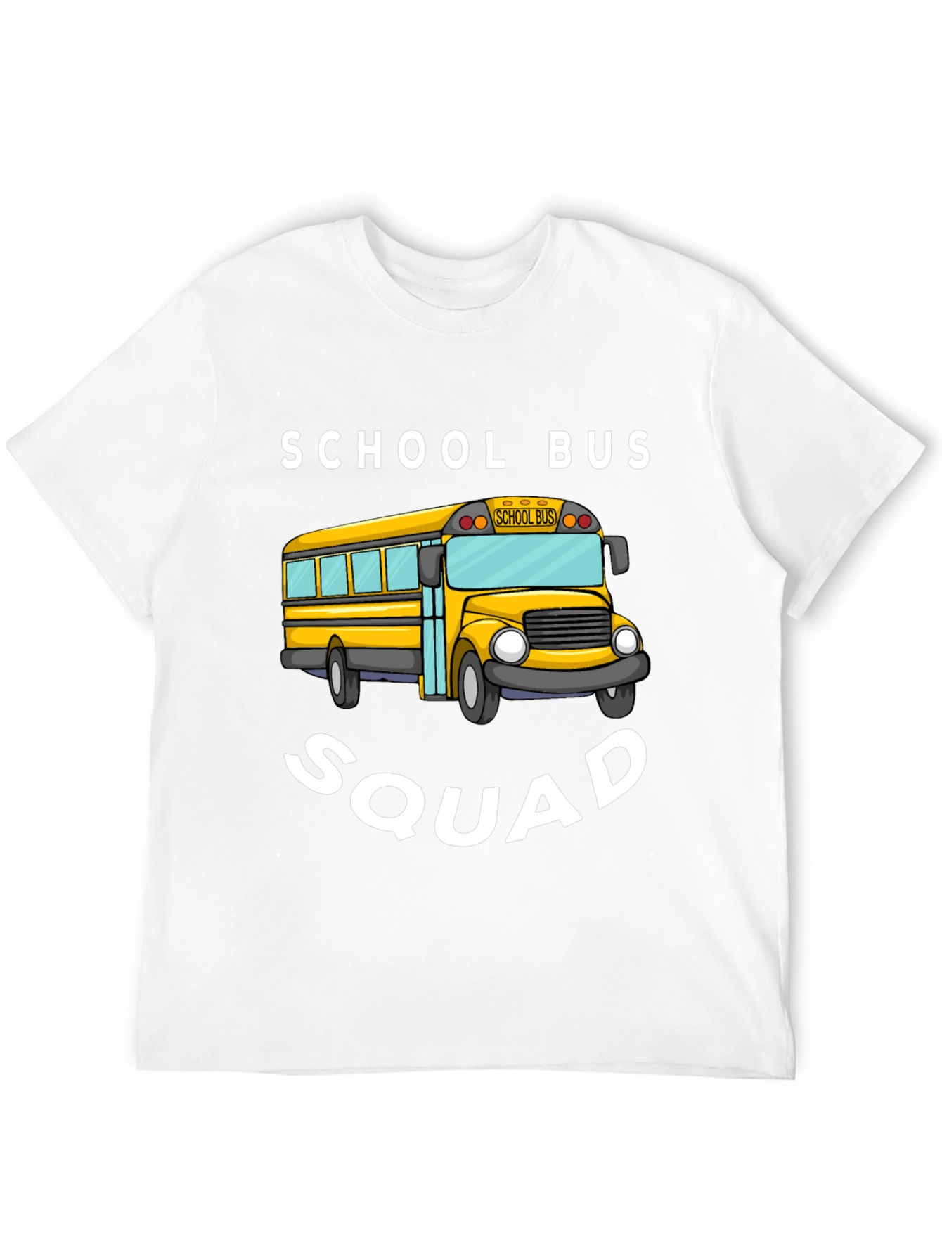 Black School Bus Squad T-Shirt view 12