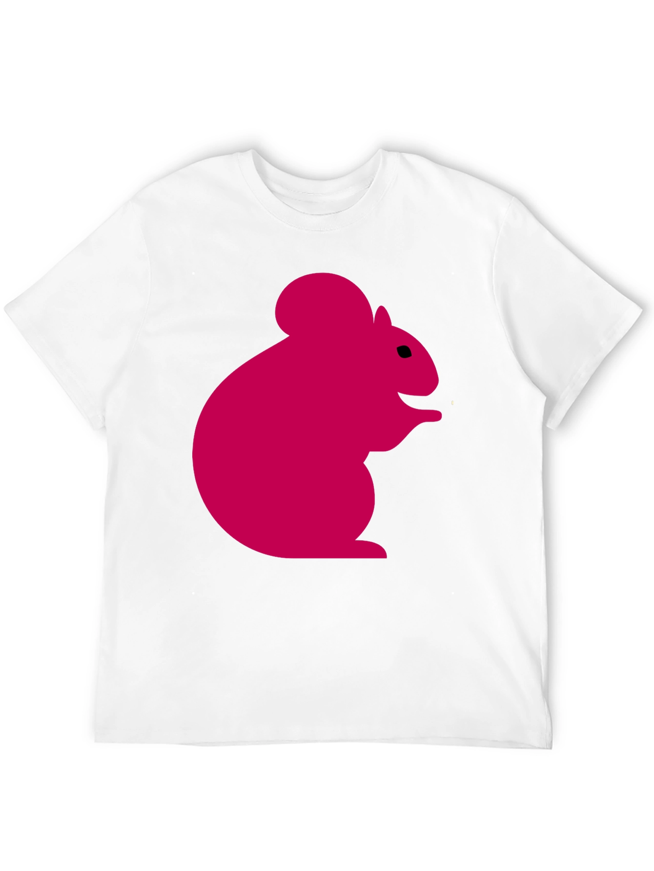 Pink Squirrel Graphic Tee - Men's Black T-Shirt - 12