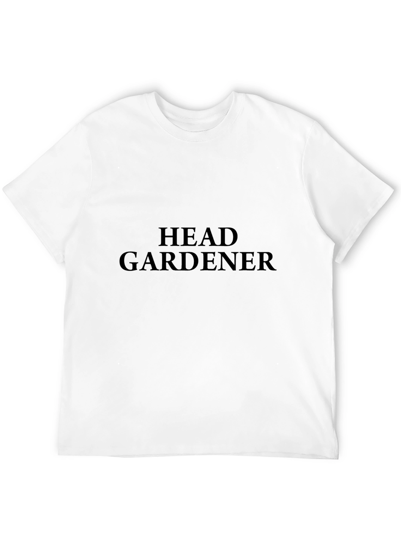 Black Head Gardener Black T-Shirt - Gardening Apparel view 12