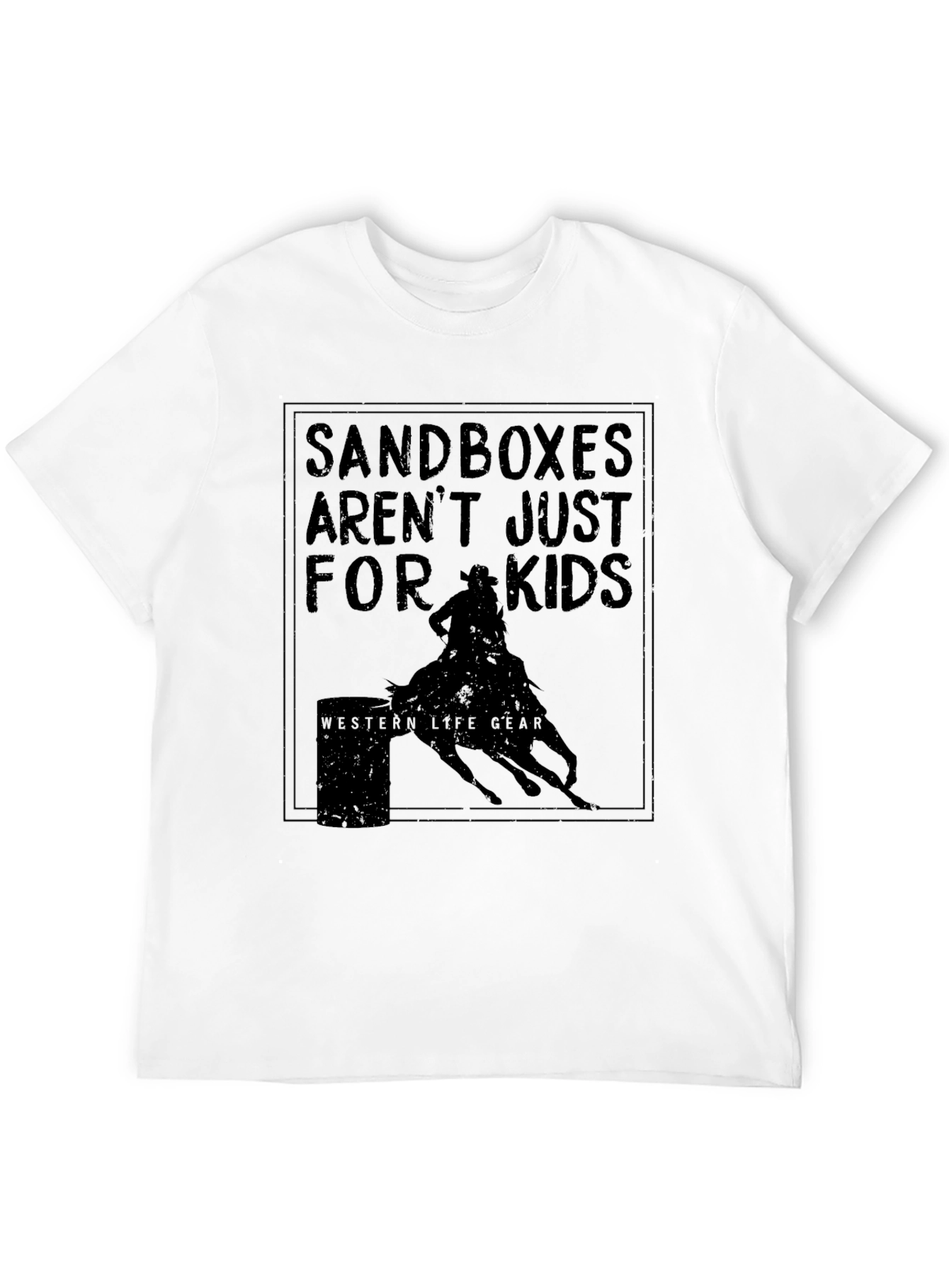 Black Sandboxes Aren't Just For Kids Tee view 12