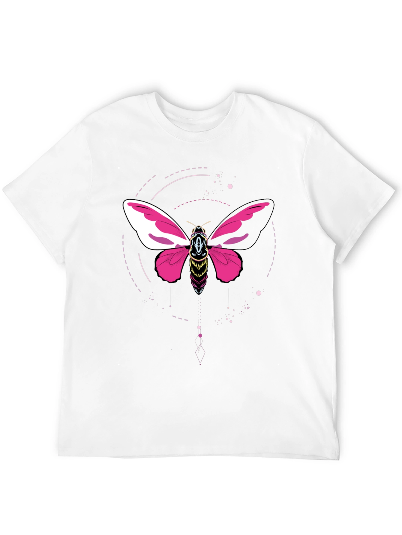 Black Moth Graphic Black T-Shirt view 12