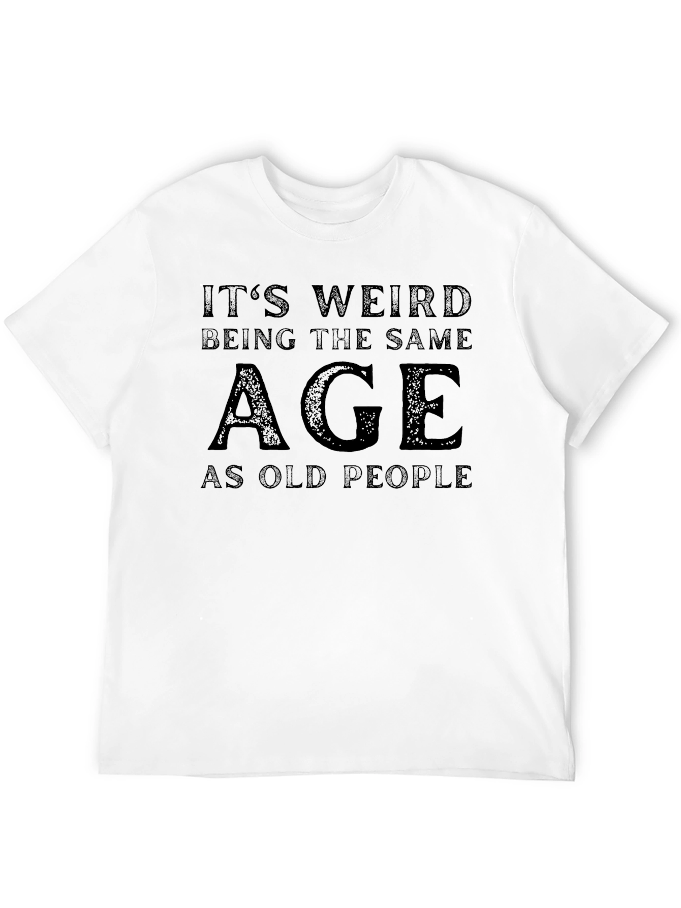 Black Funny Age Graphic T-Shirt - Unisex view 12