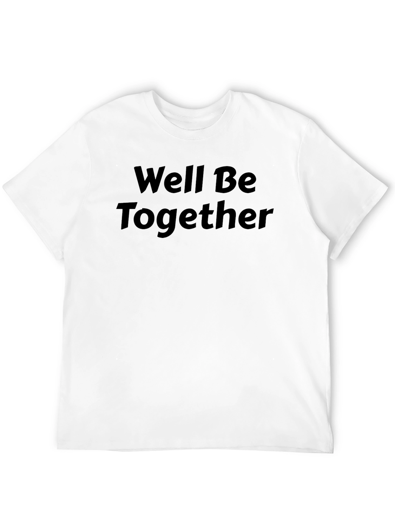 Black Well Be Together Black Graphic Tee view 12