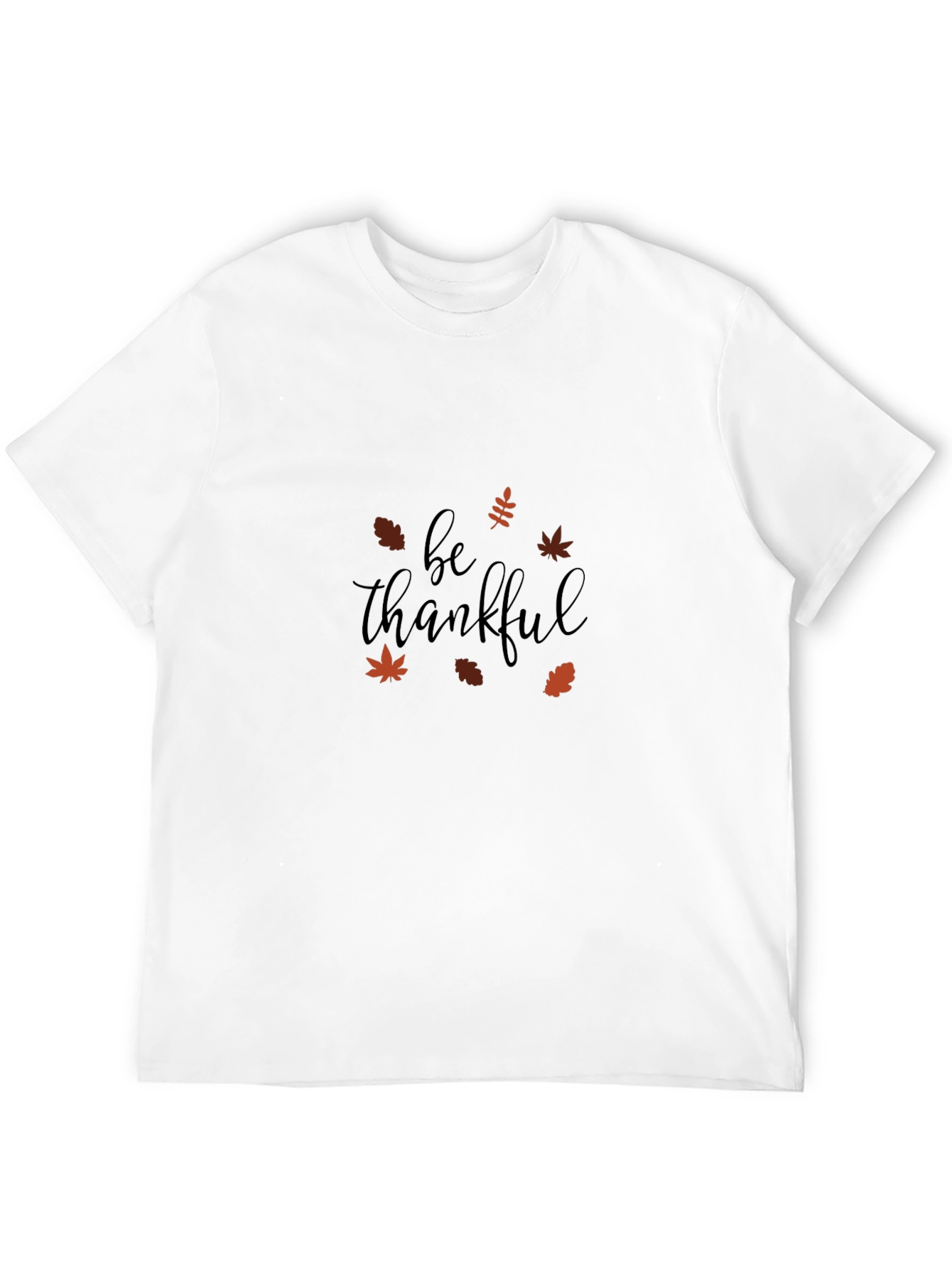 Black Be Thankful Graphic Tee view 12