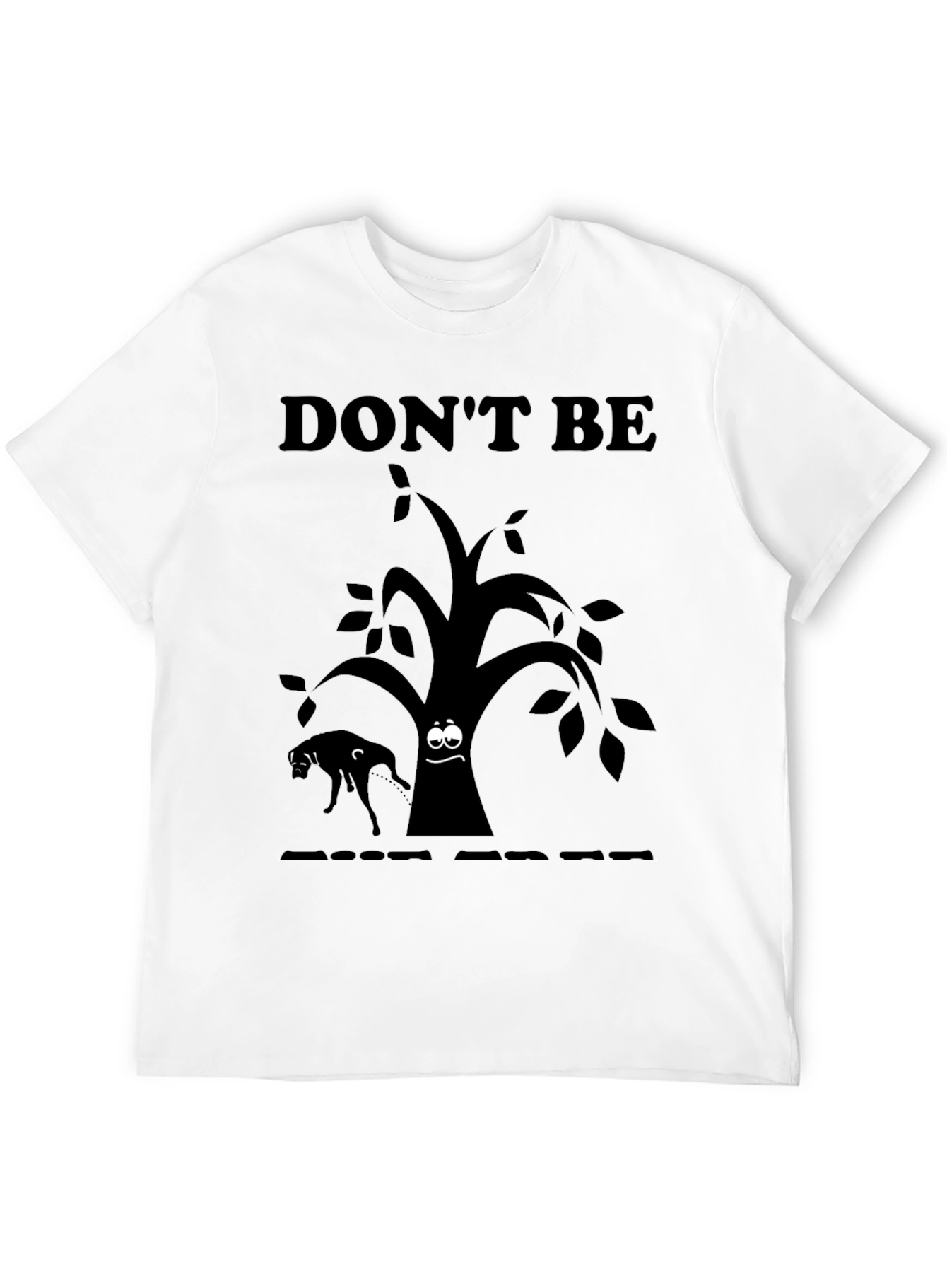 Black Funny Tree Humor T-Shirt - Don't Be Punderestimated Tee view 12