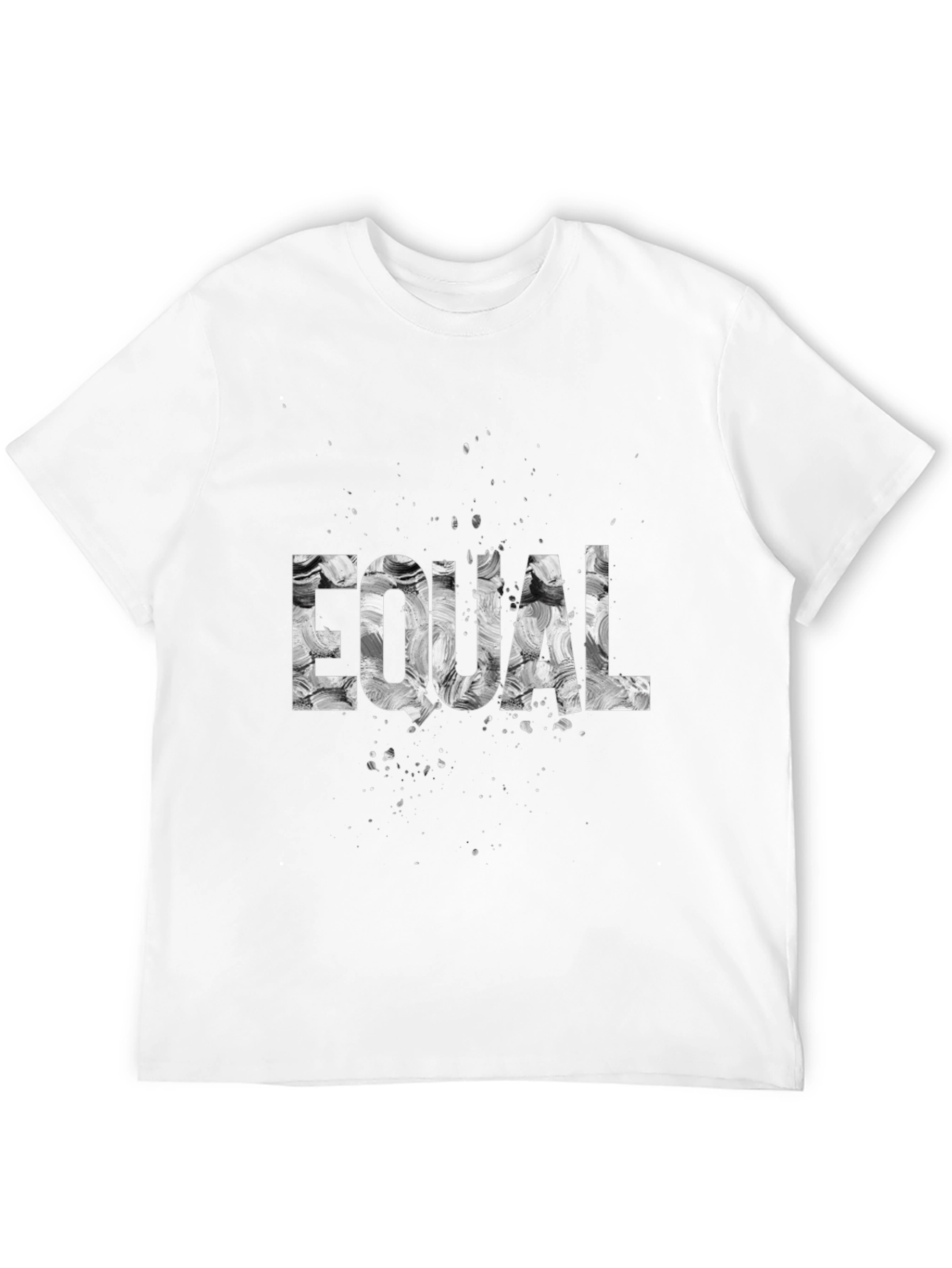 Black Equal Graphic T-Shirt - Black view 12