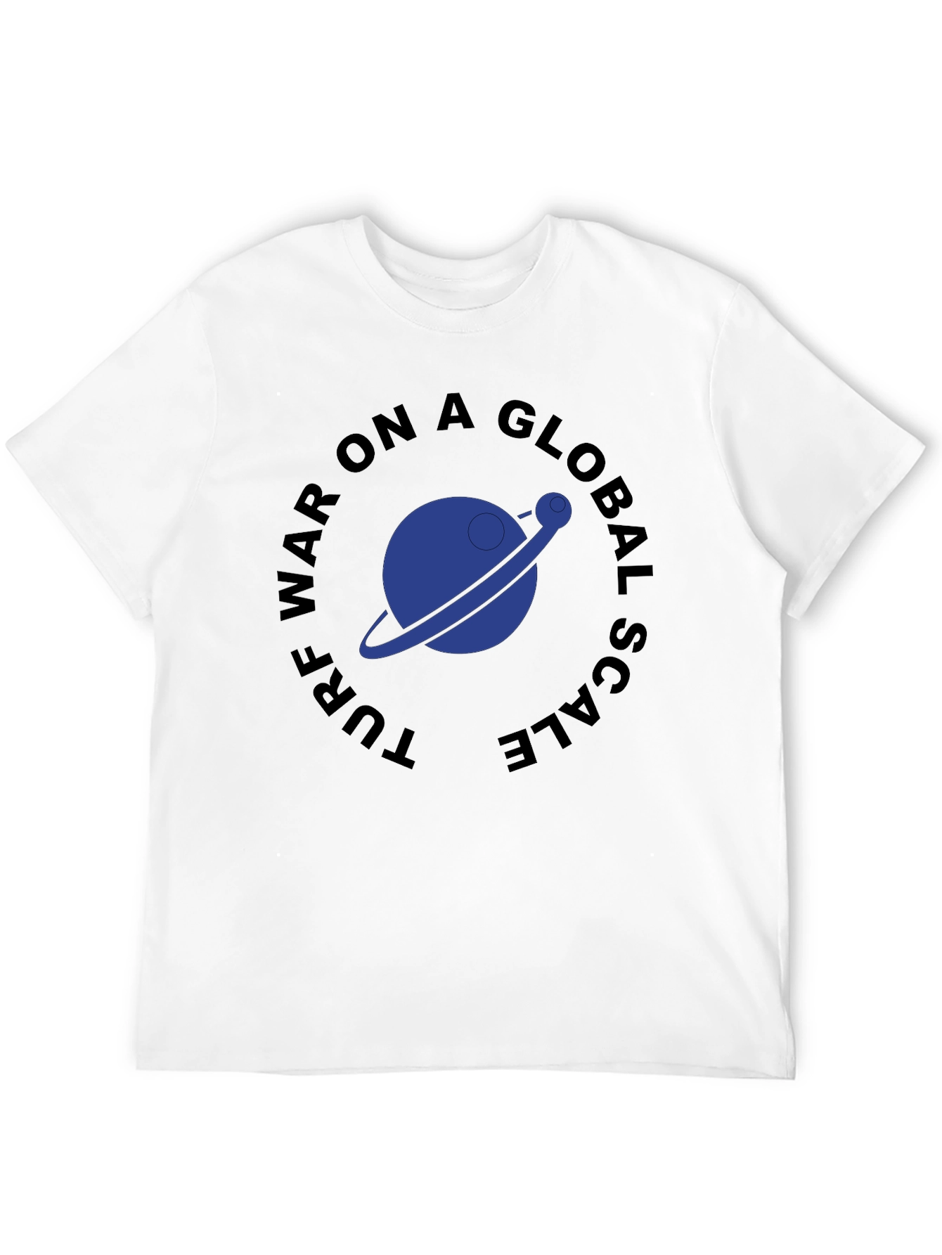 Black Turf War Global Scale Graphic T-Shirt view 12