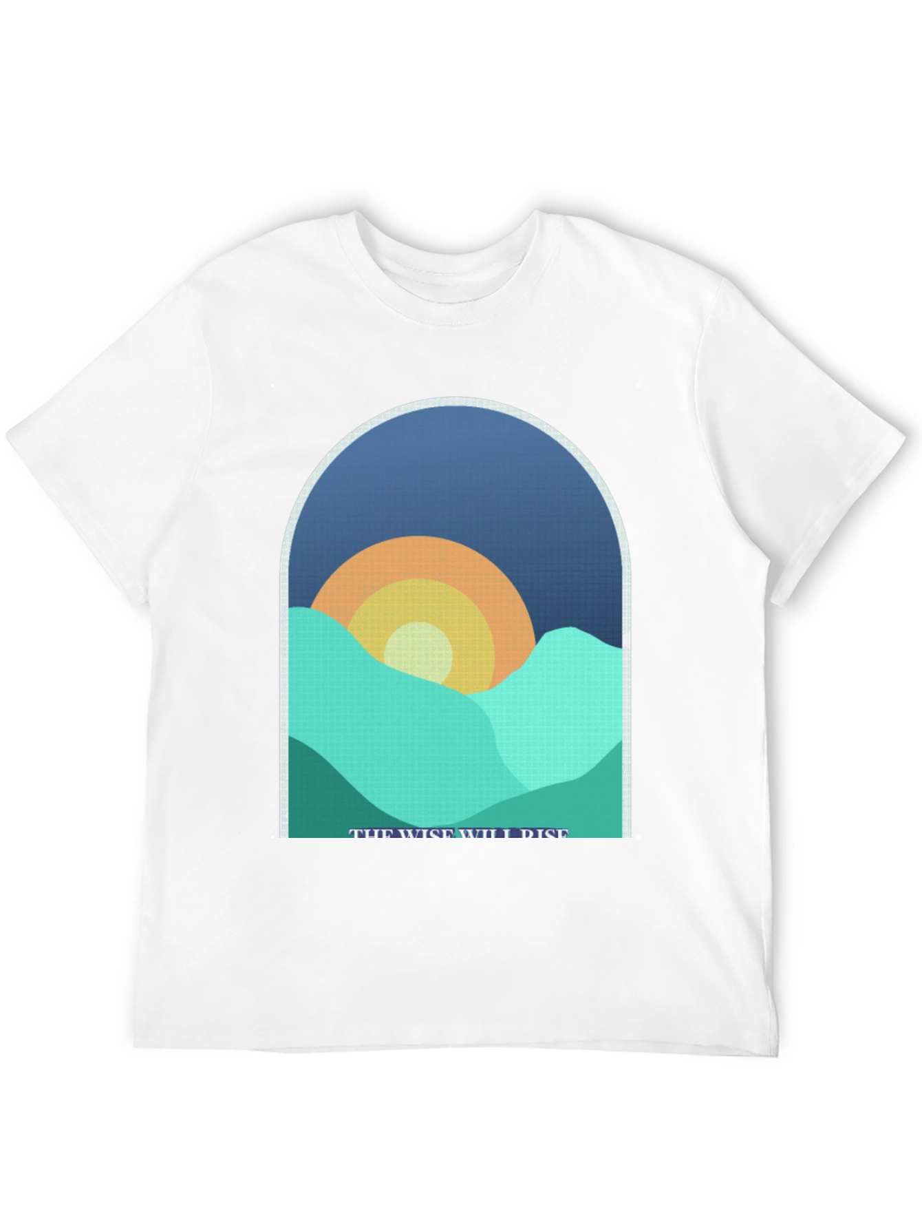 Black The Wise Will Rise Graphic T-Shirt view 12