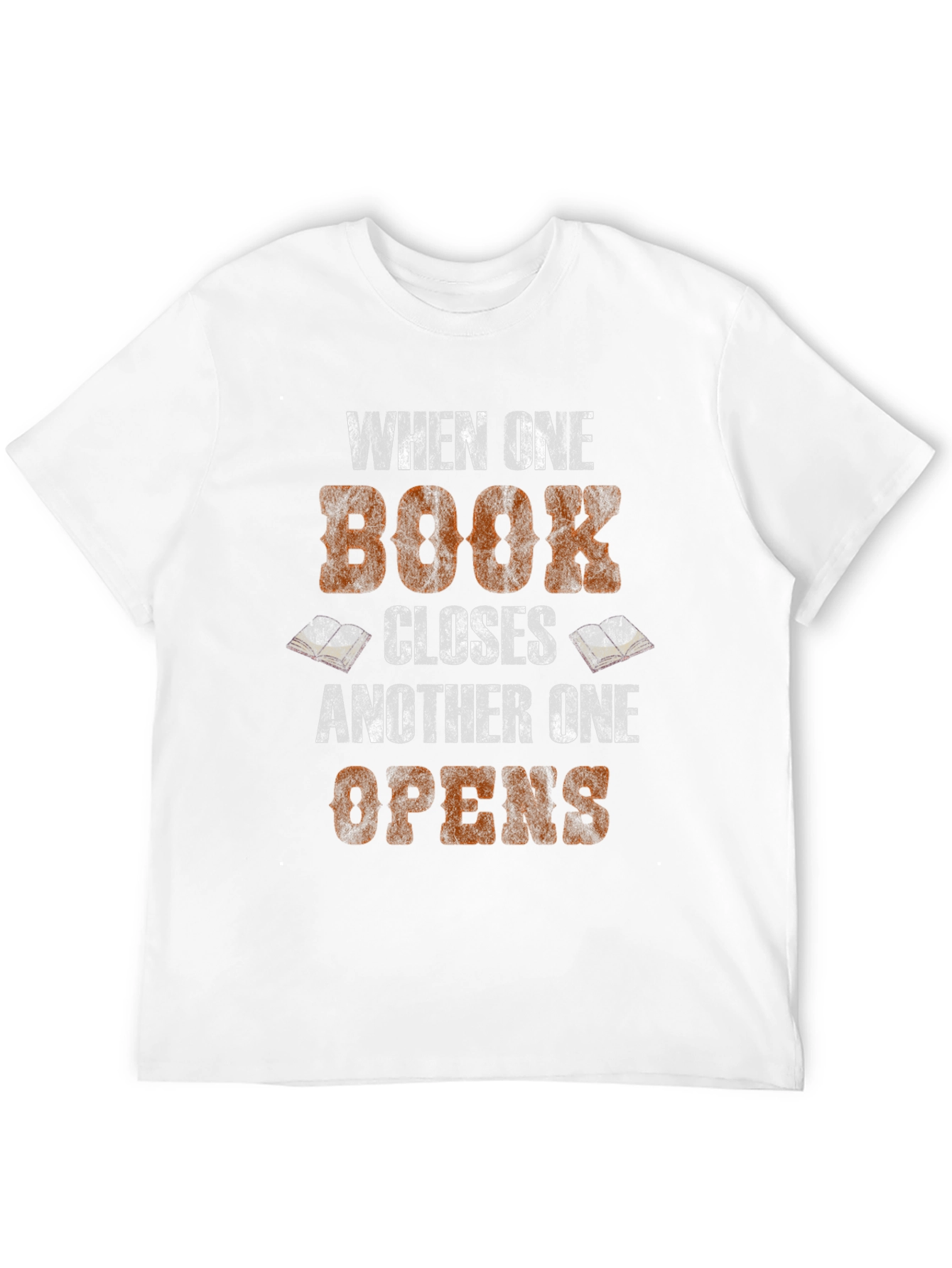 Black Book Lover T-Shirt - When One Book Closes... view 12