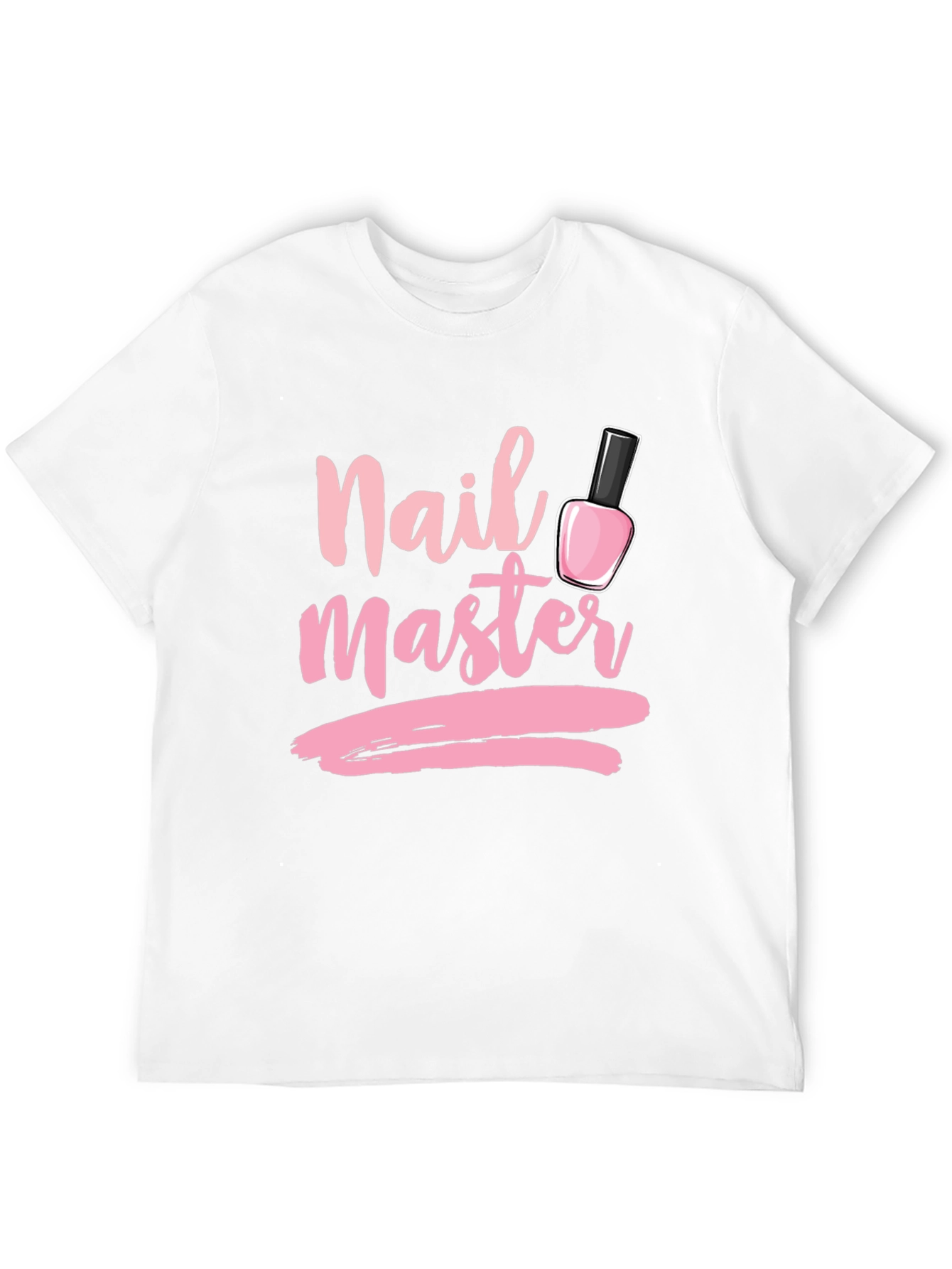 Black Nail Master T-Shirt - Stylish Manicure Design view 12