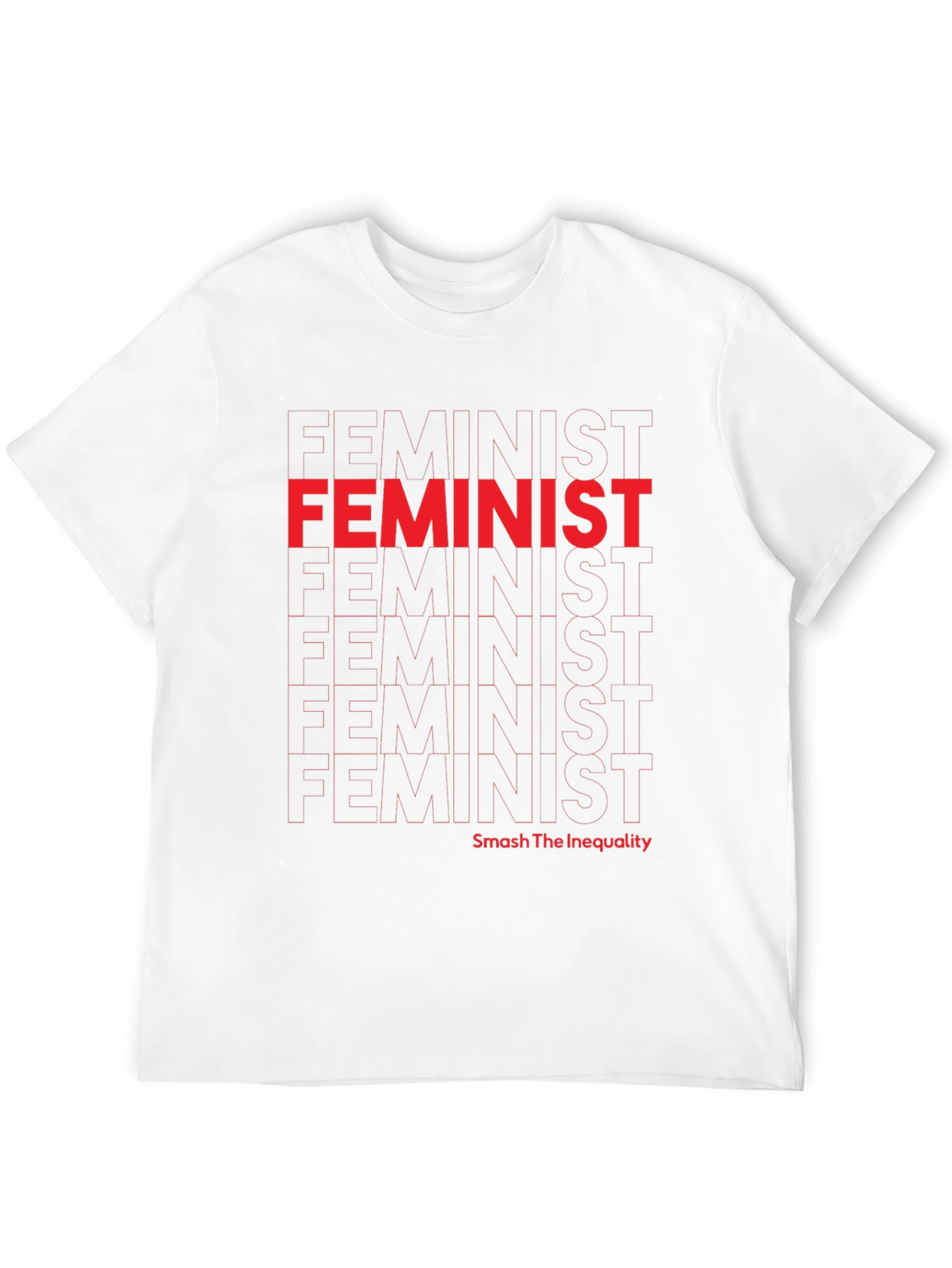 Black Feminist Graphic Tee - Smash Inequality view 12
