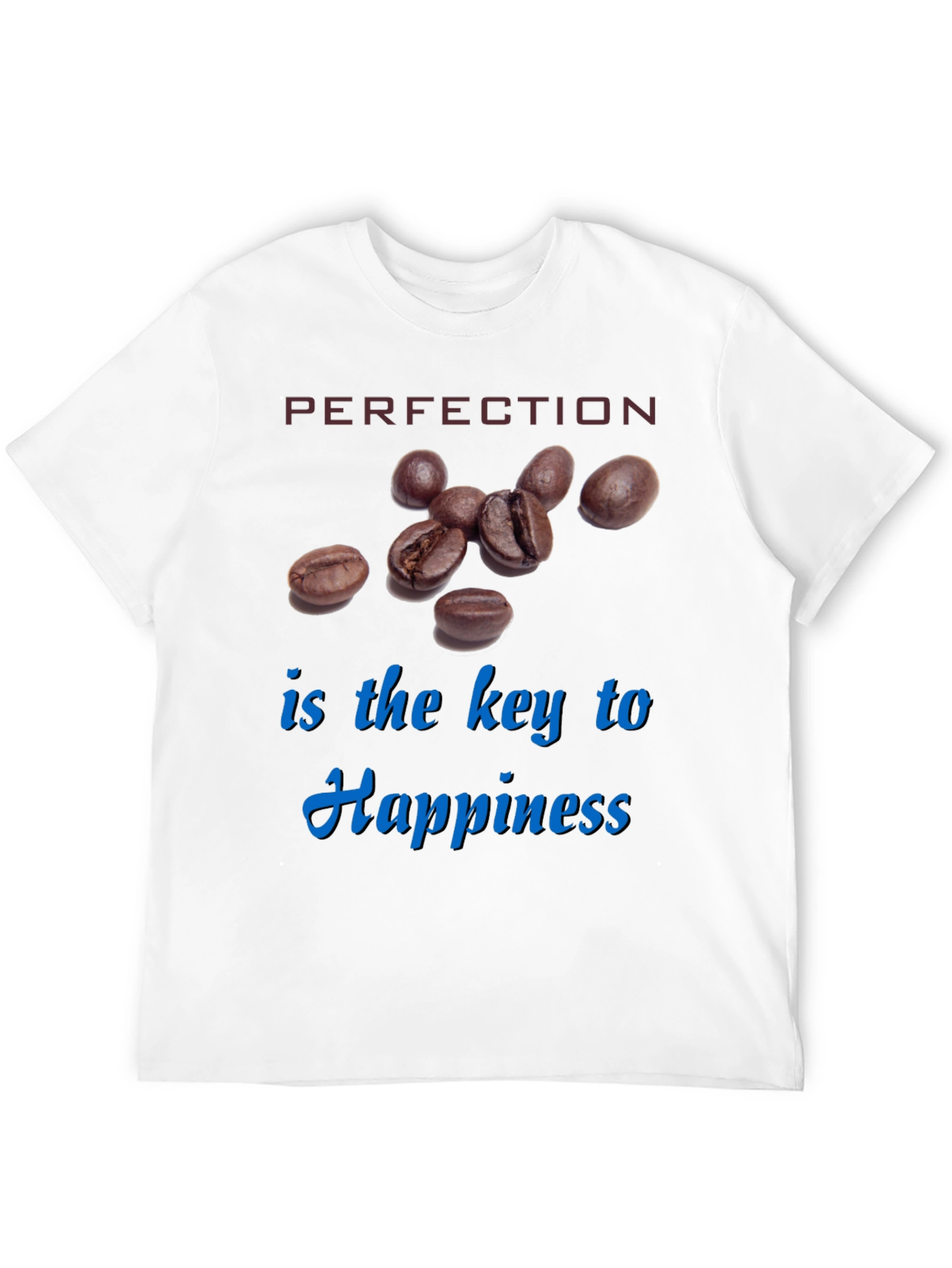 Black Perfection is Key Coffee Graphic Tee view 12