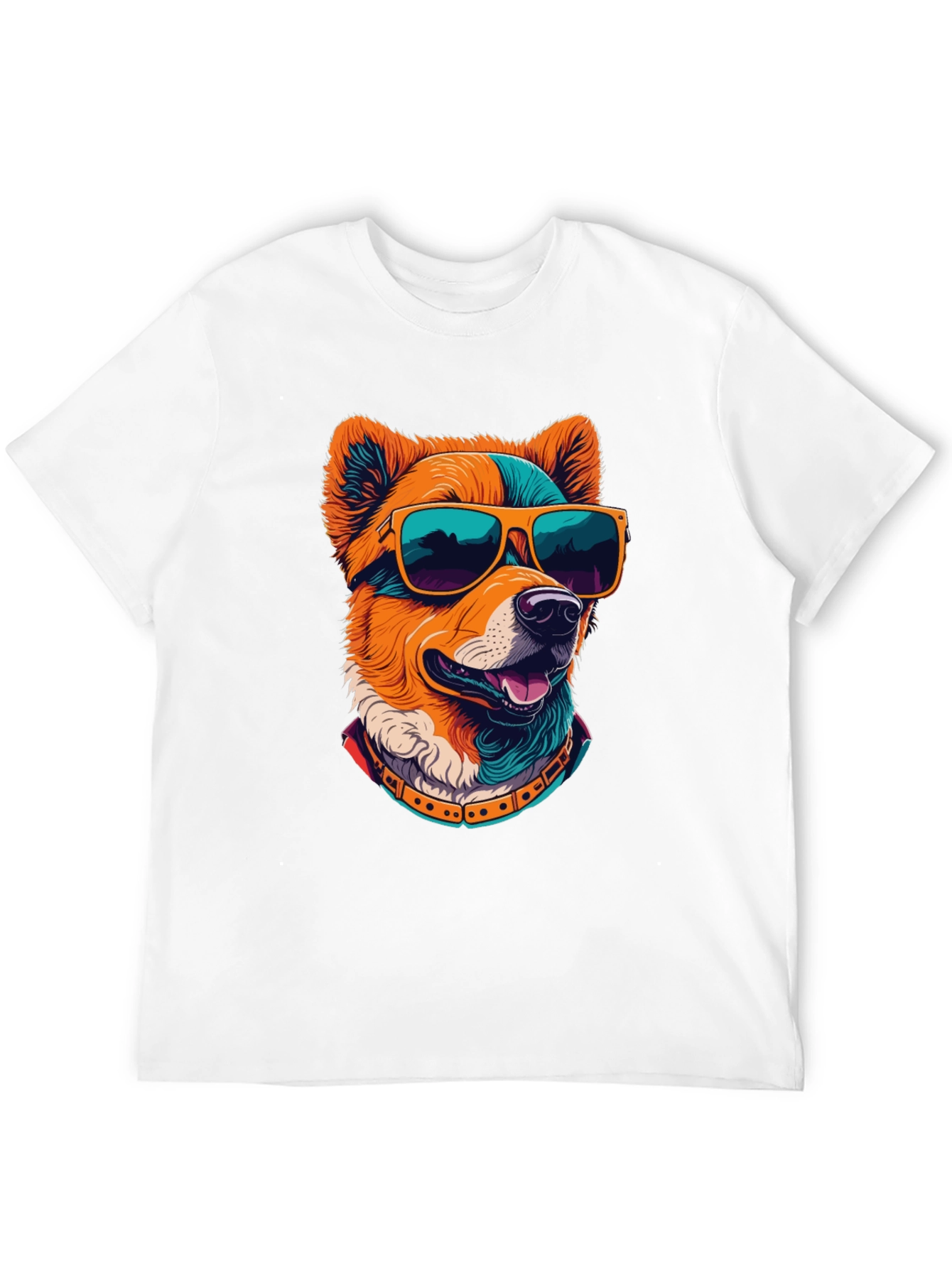 Cool Dog Graphic Tee - Black T-Shirt - 12