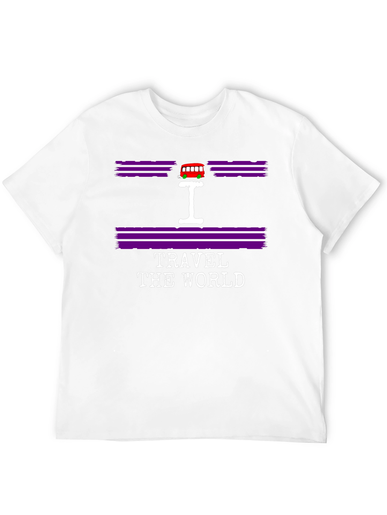 Black Travel the World Graphic T-Shirt - Black view 12