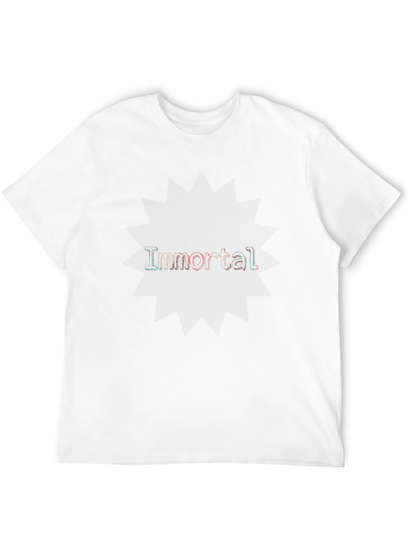 Black Immortal Graphic Print Black T-Shirt view 12