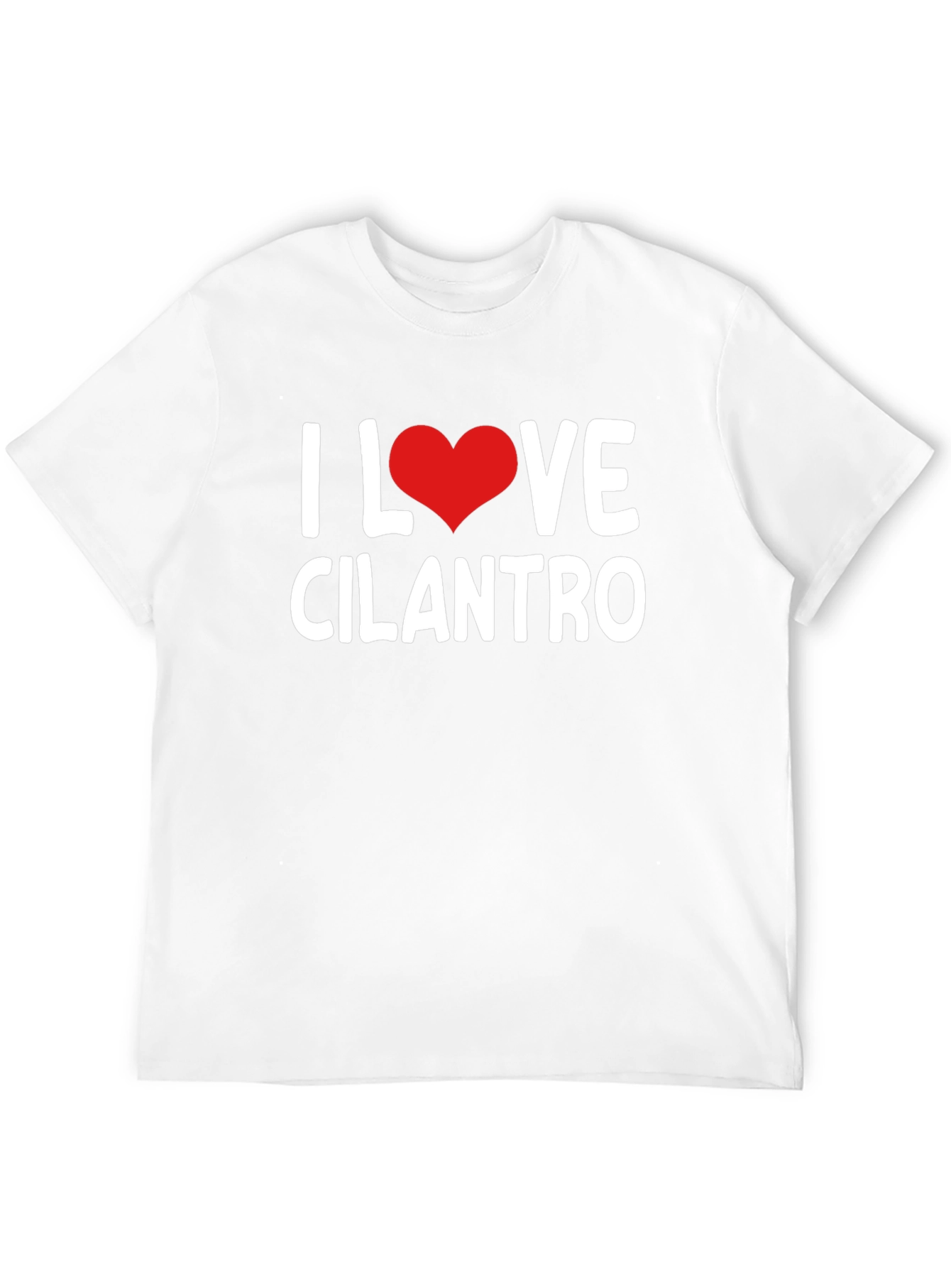 Black I Love Cilantro Graphic T-Shirt view 12