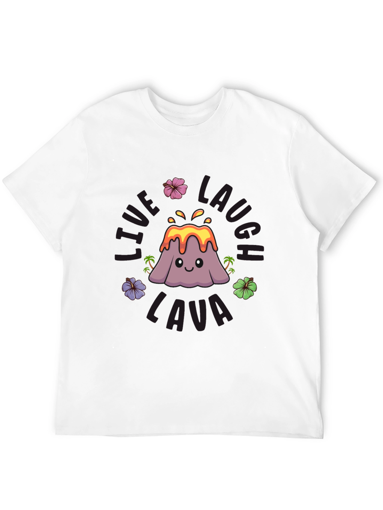 Black Live Laugh Lava Graphic T-Shirt view 12