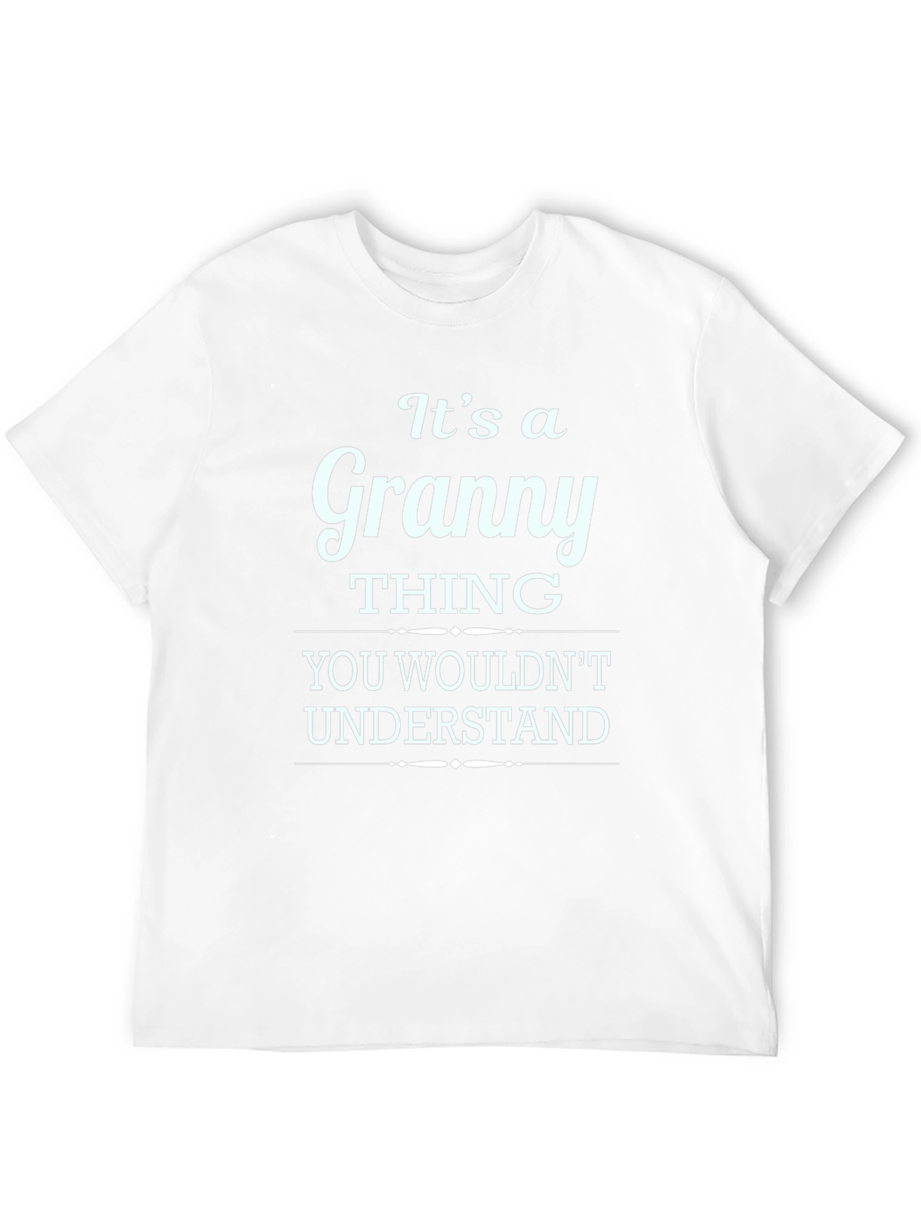 Black It's a Granny Thing T-Shirt view 12