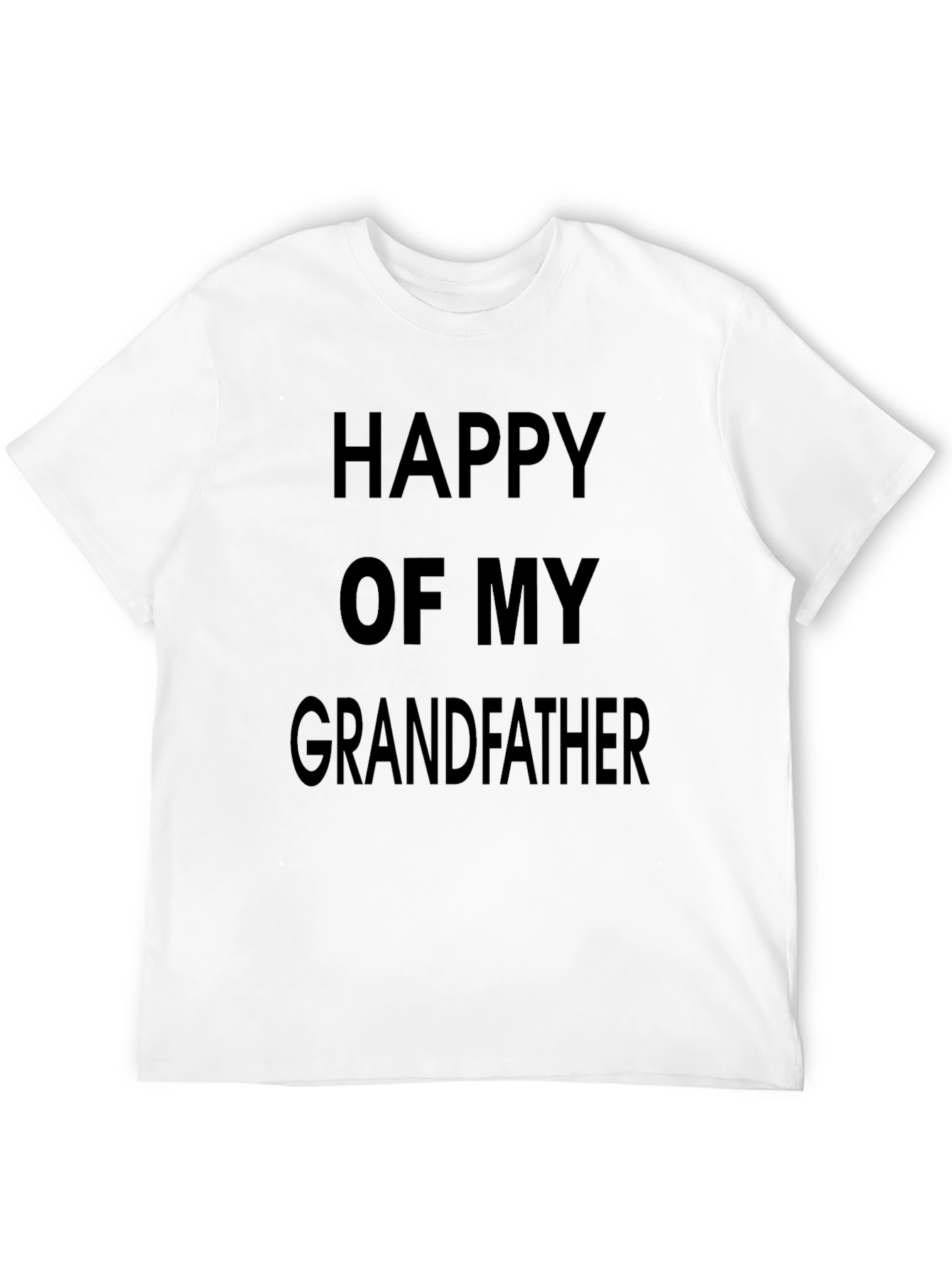 Black Happy of My Grandfather T-Shirt view 12