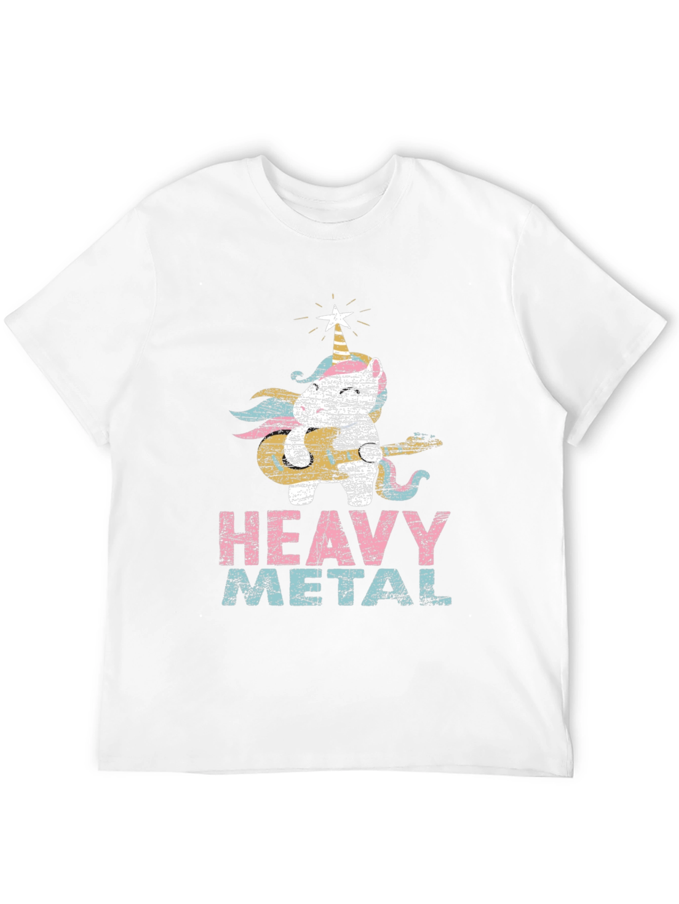 Black Unicorn Heavy Metal Graphic Tee view 12