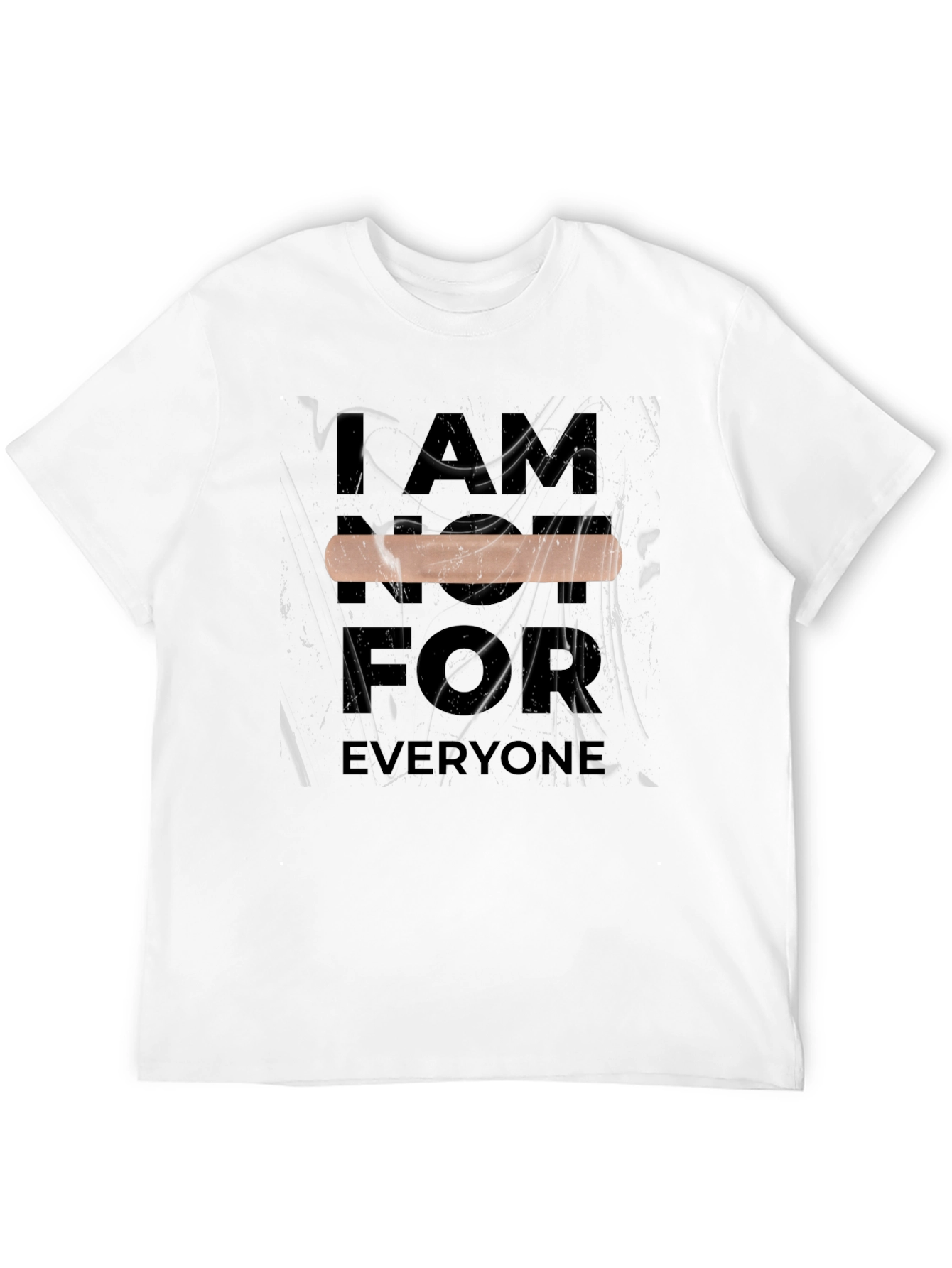 Black Inclusive T-Shirt - "I AM HERE FOR EVERYONE" view 12