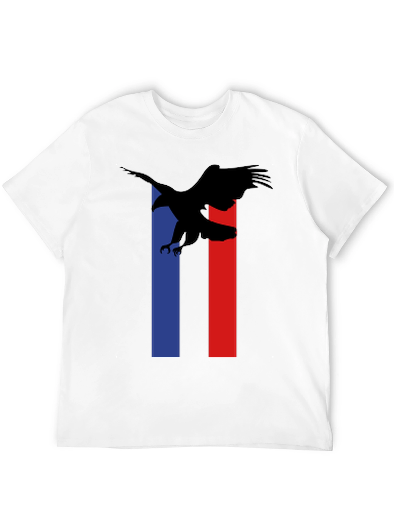 Black Eagle Graphic Tee - Black Crew Neck view 12