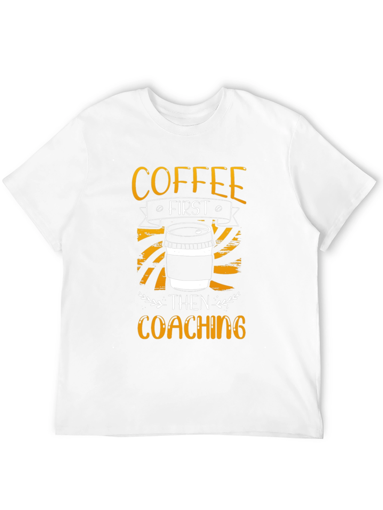 Black Coffee First Coaching T-Shirt - Soft Cotton Graphic Tee view 12