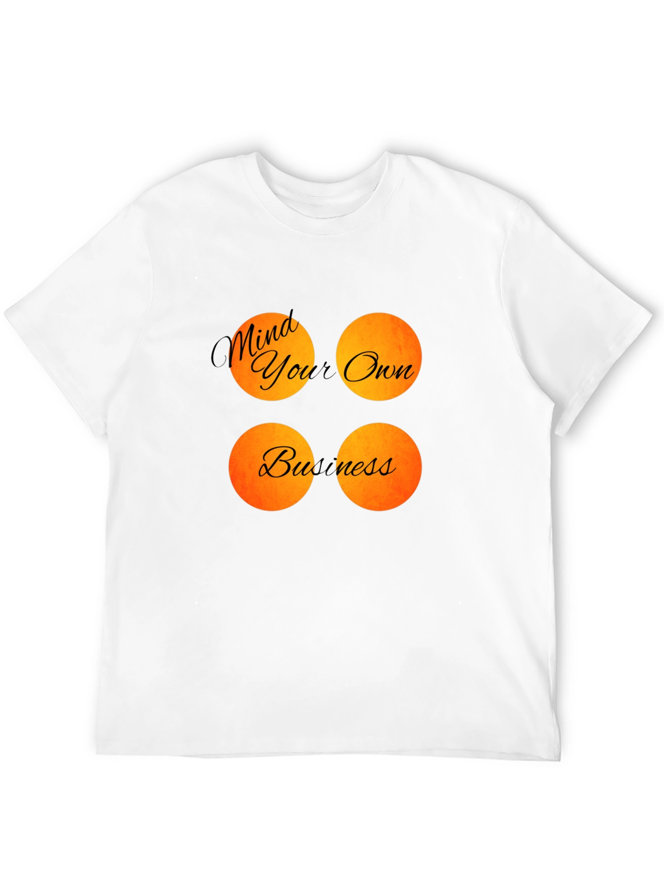 Black Mind Your Own Business Graphic Tee view 12