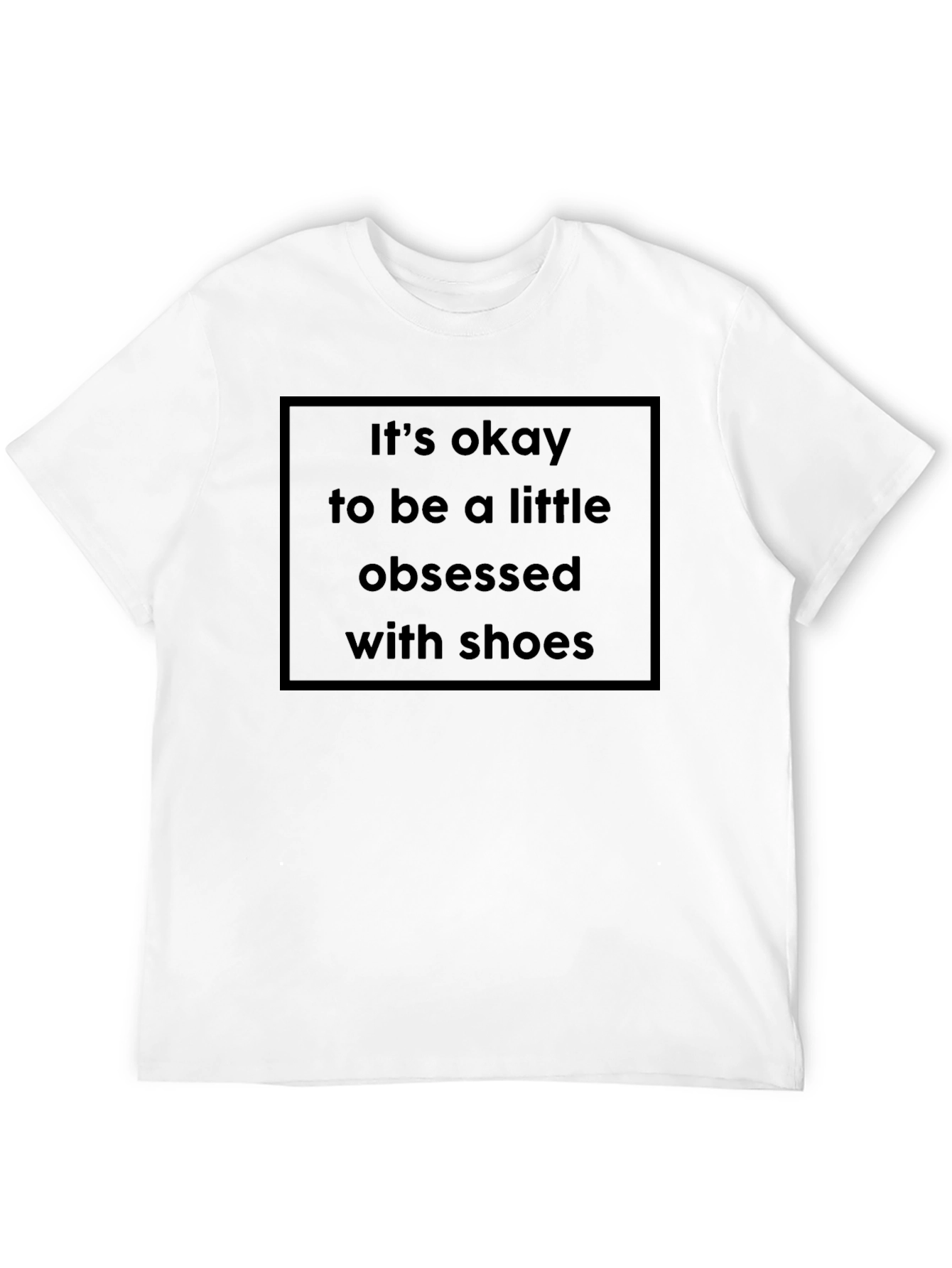 Black Obsessed with Shoes T-Shirt view 12