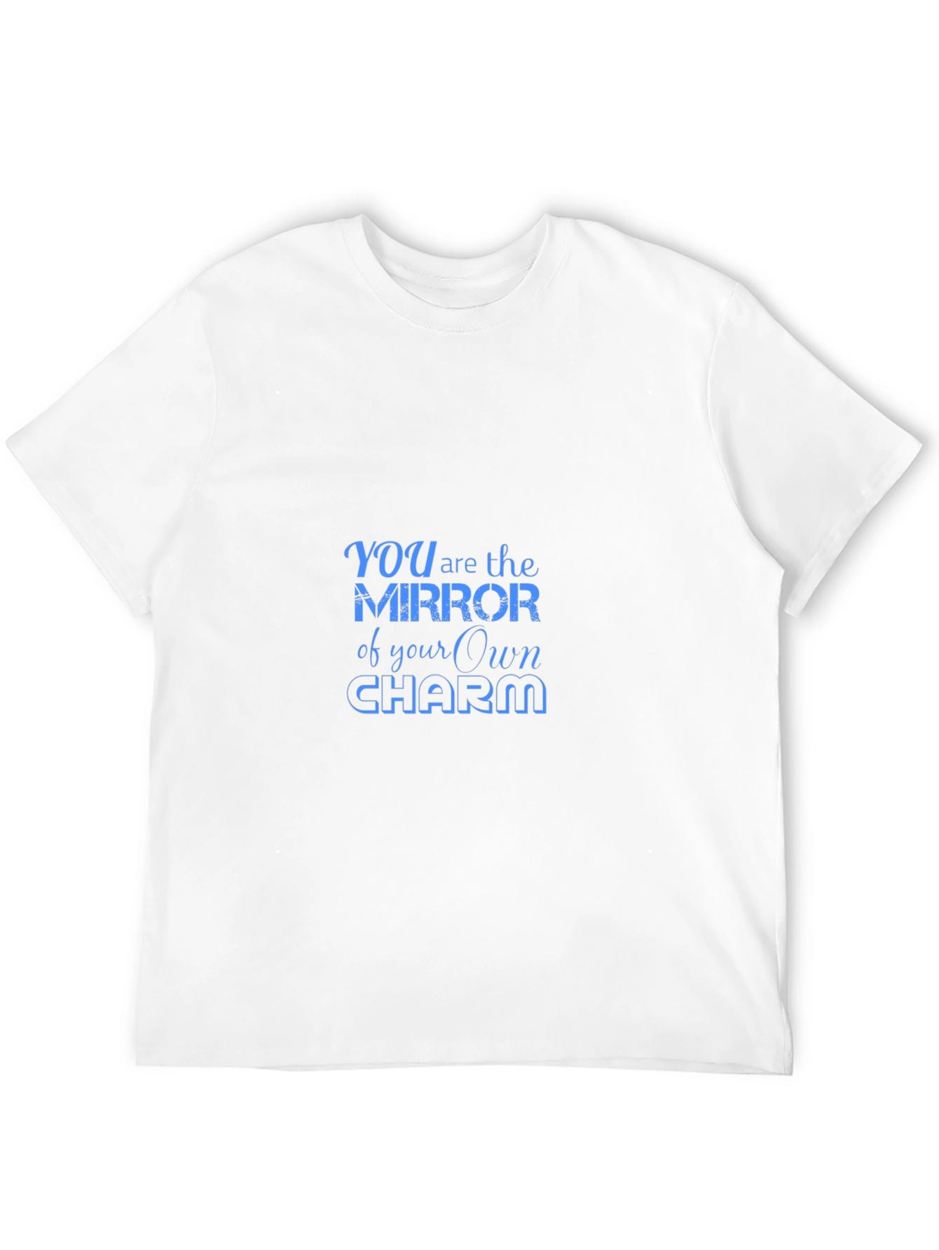 Black Charm Mirror Graphic Tee - Stylish Comfort view 12