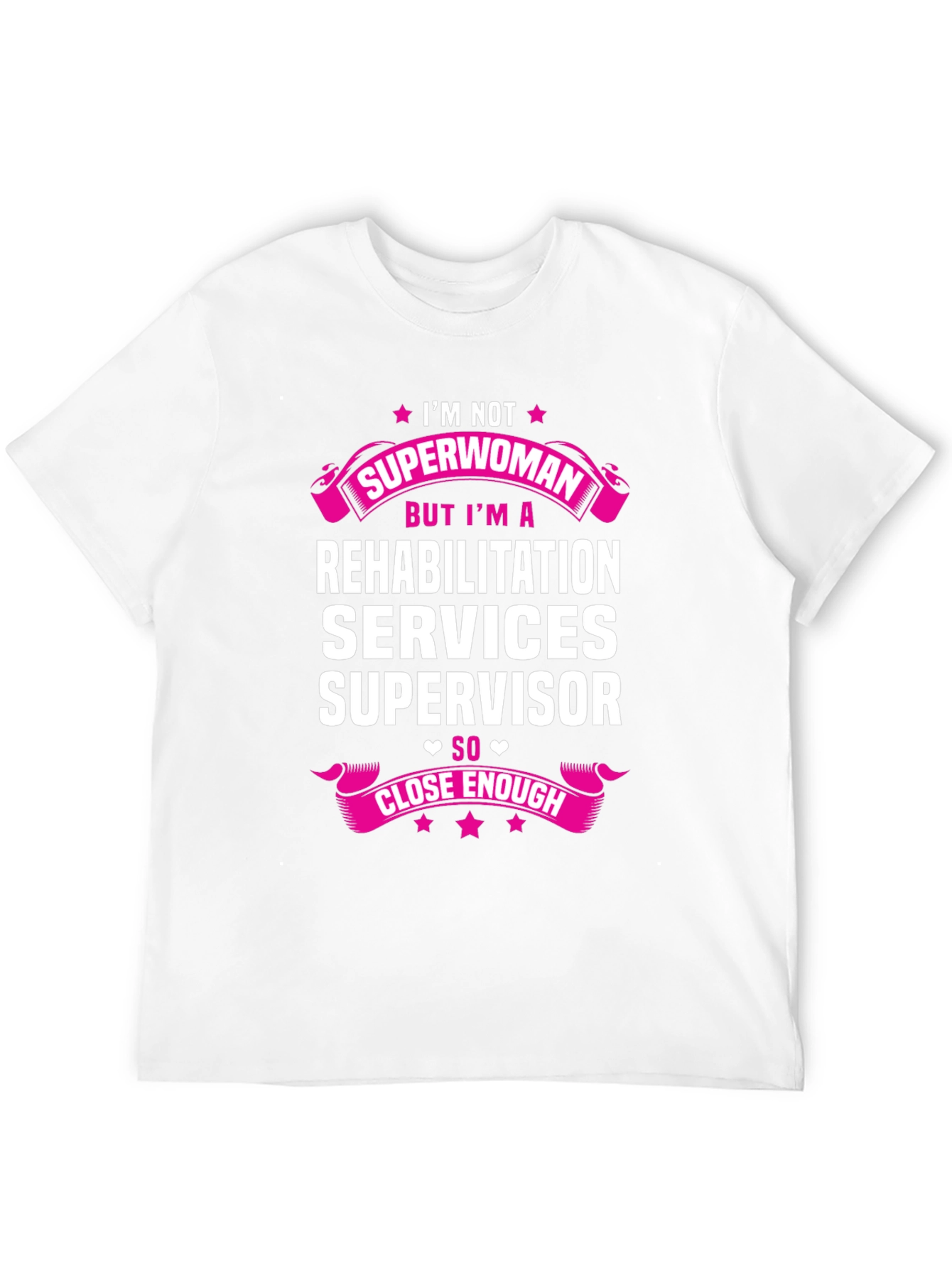 Black Rehabilitation Services Supervisor T-Shirt view 12