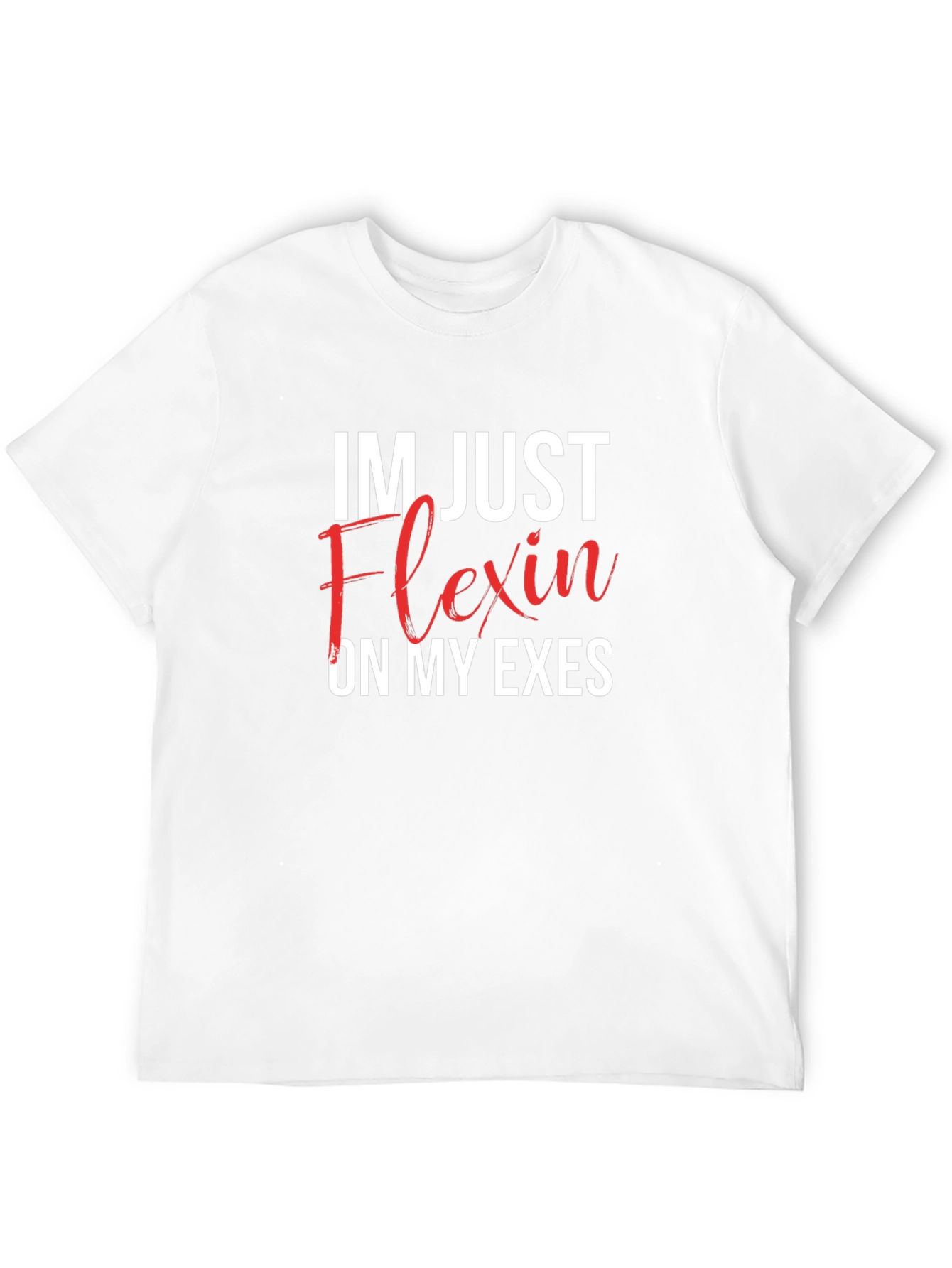 Black Flexin' On My Exes Graphic Tee - Black view 12