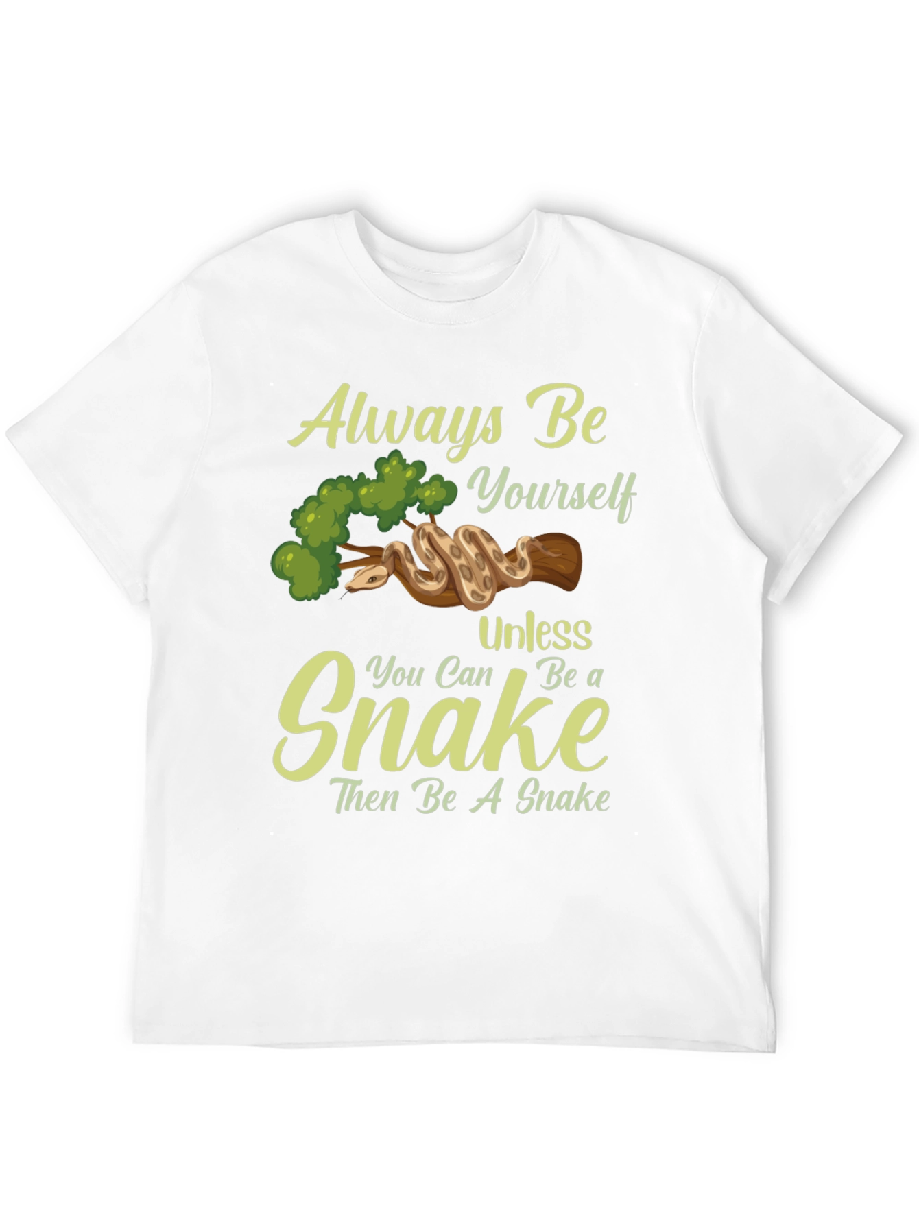 Black Always Be Yourself Unless You Can Be A Snake T-Shirt view 12