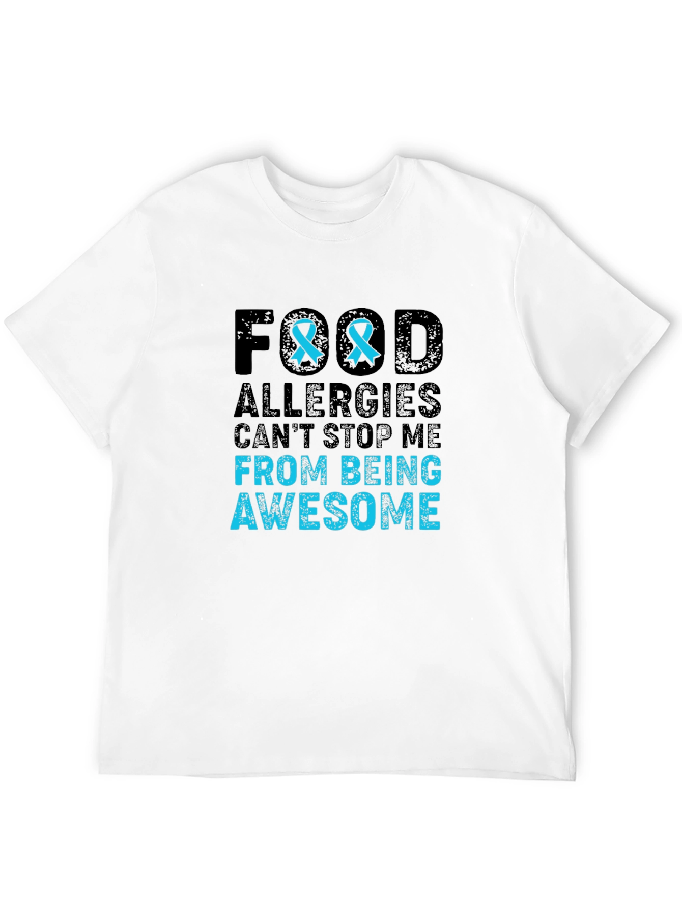 Black Food Allergies Awareness T-Shirt - Awesome! view 12