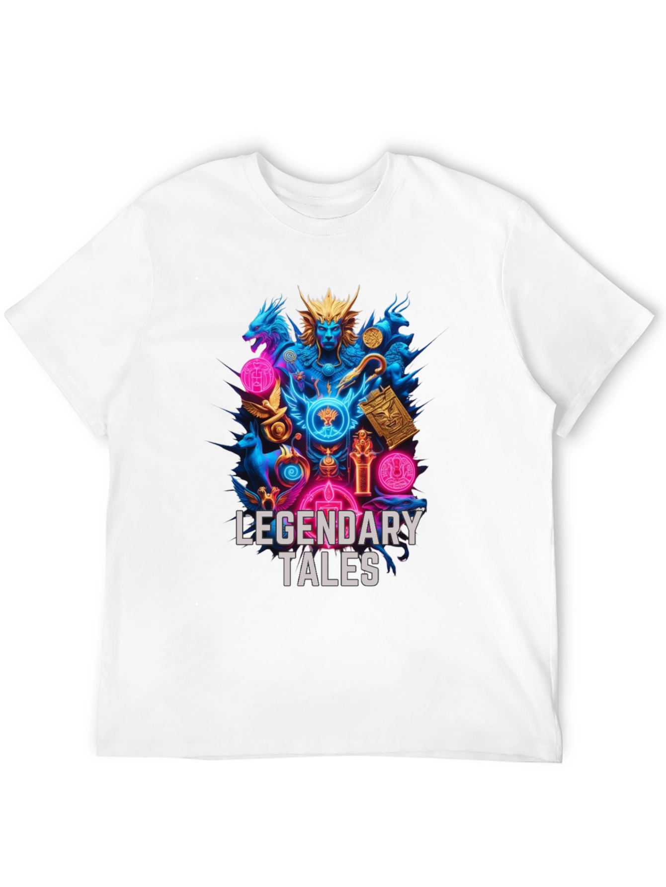 Black Legendary Tales Graphic Tee view 12