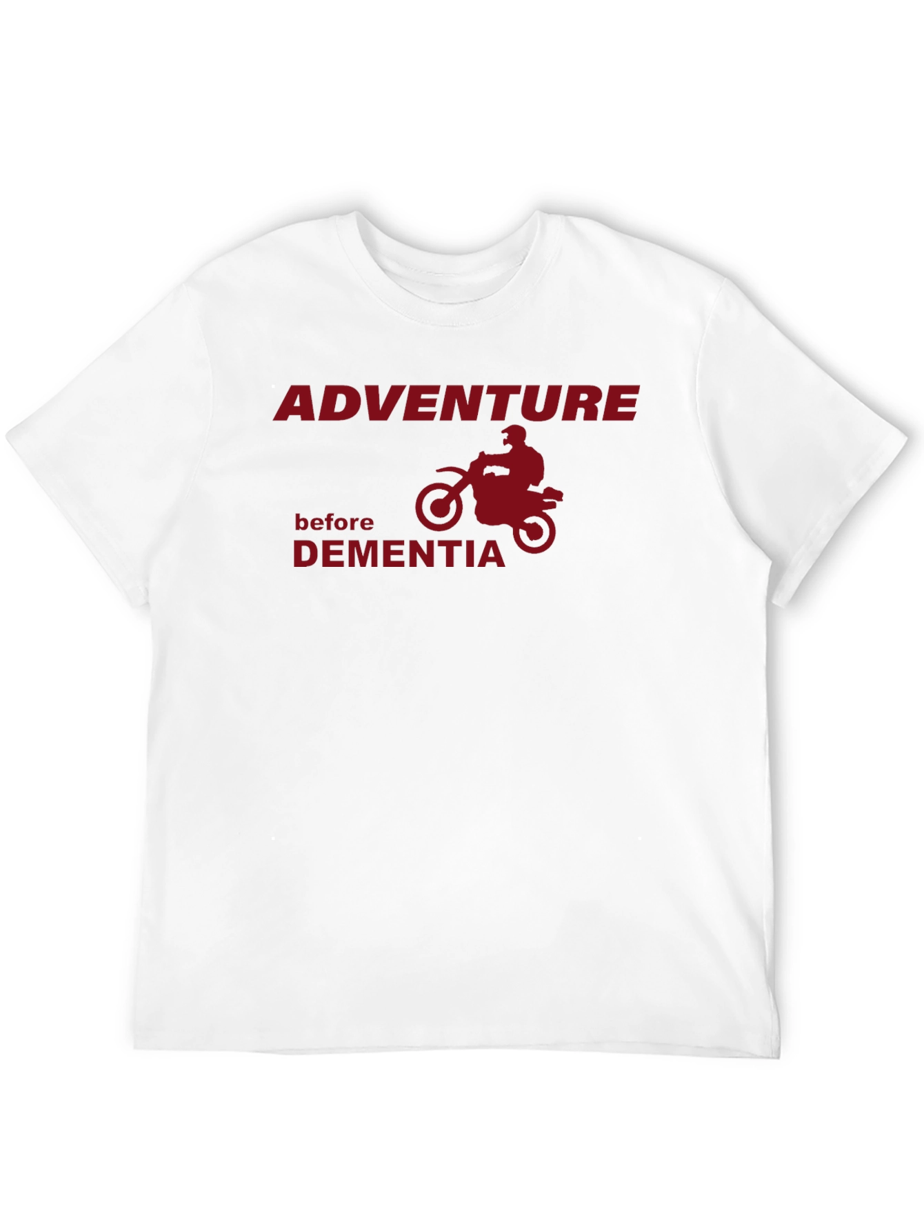 Black Adventure Before Dementia T-Shirt view 12