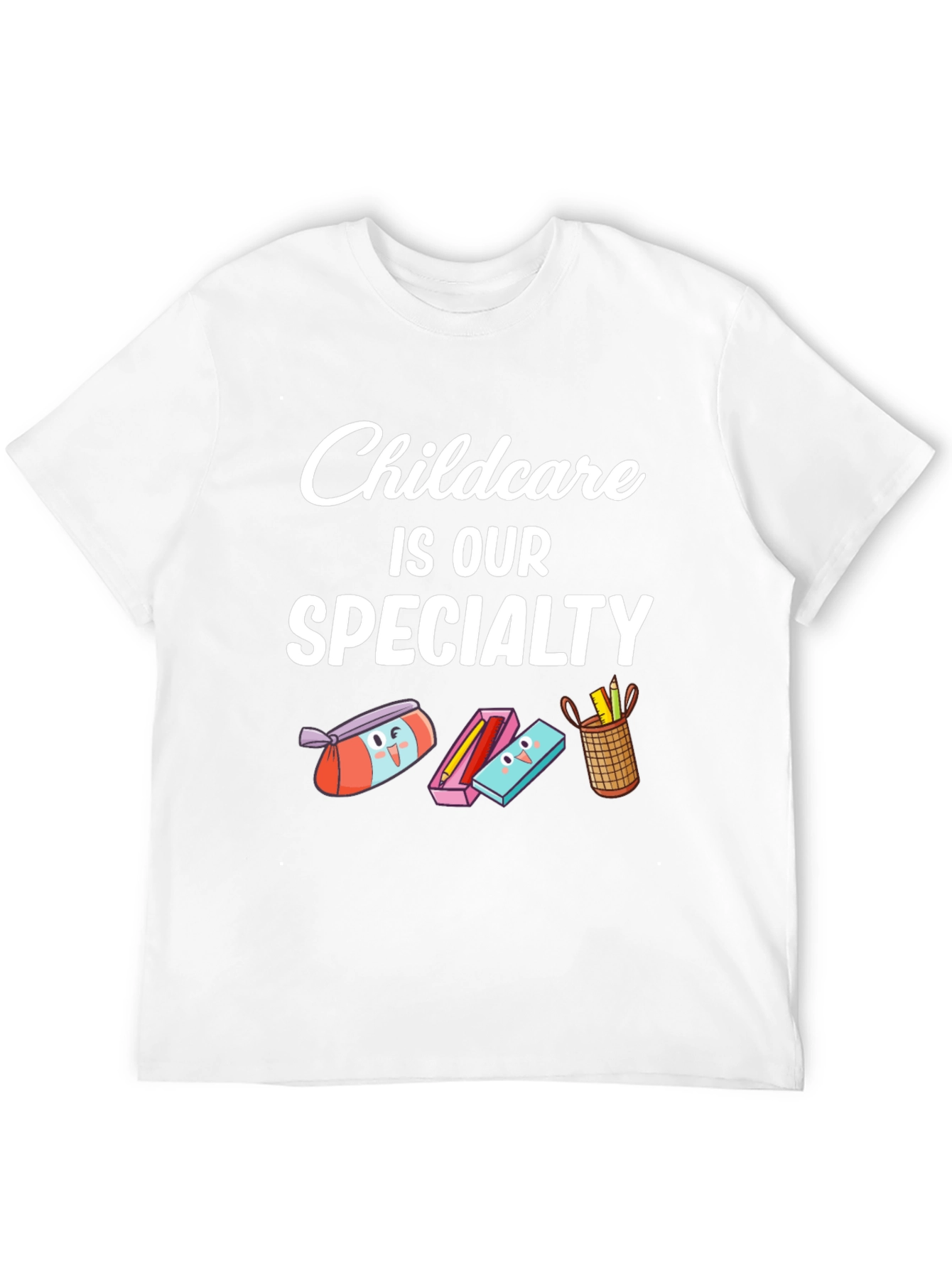 Black Childcare Is Our Specialty Graphic Tee view 12