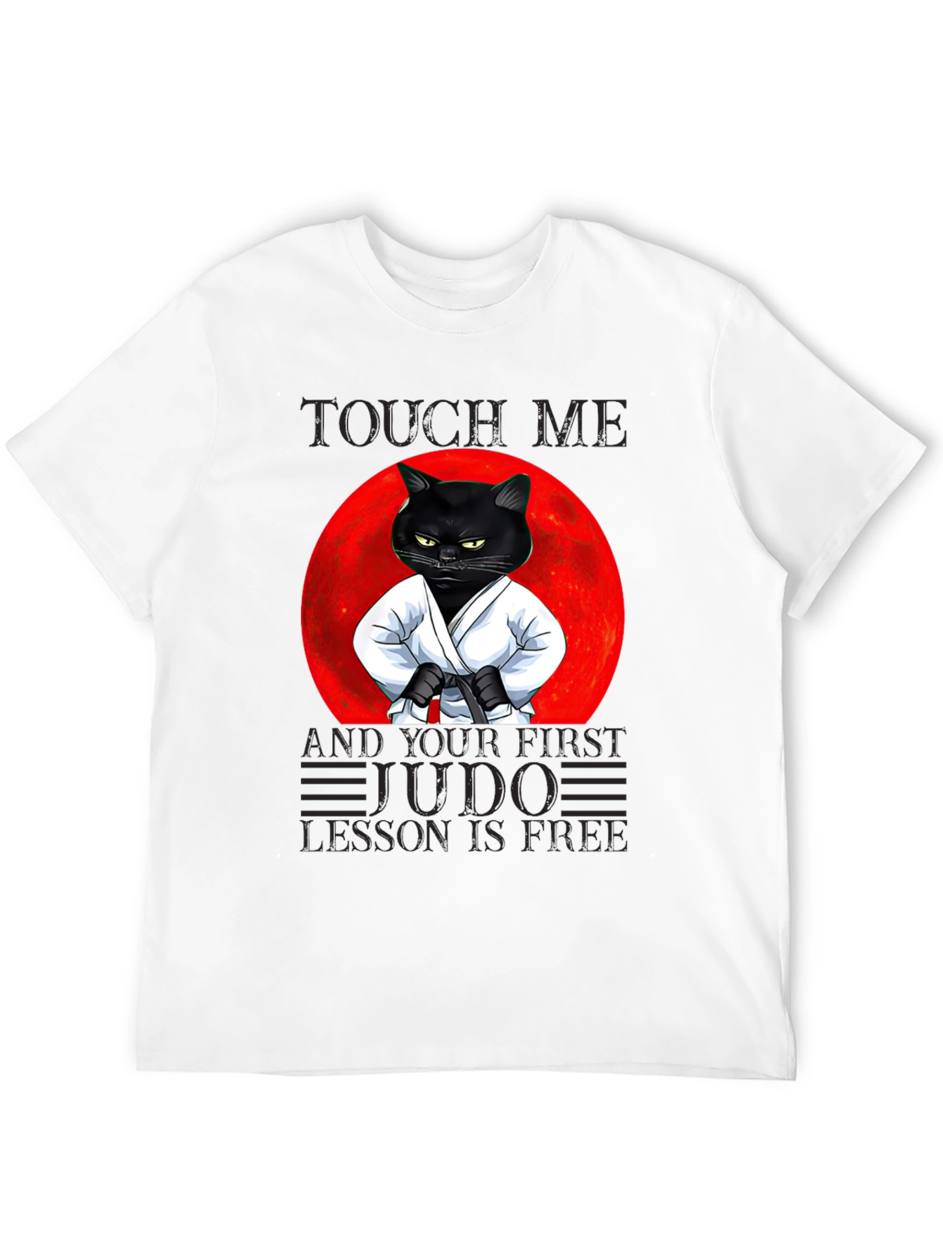 Funny Judo Cat T-Shirt - 12