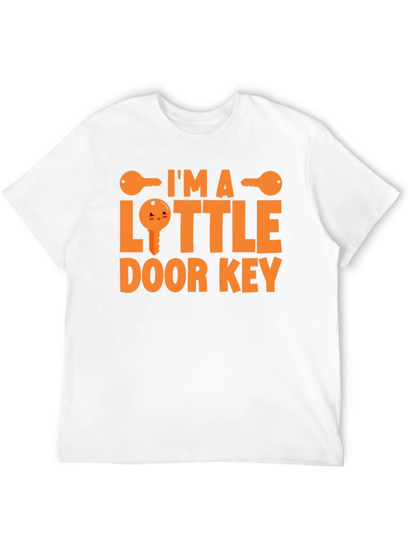 Black I'm a Little Door Key Funny Graphic Tee view 12