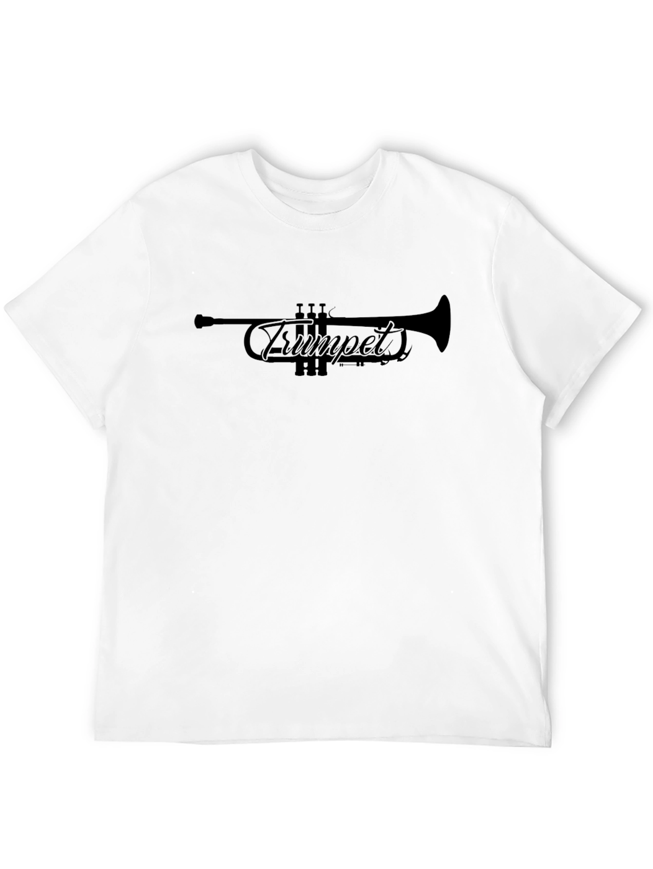 Black Trumpet T-Shirt - Music Lover Tee view 12